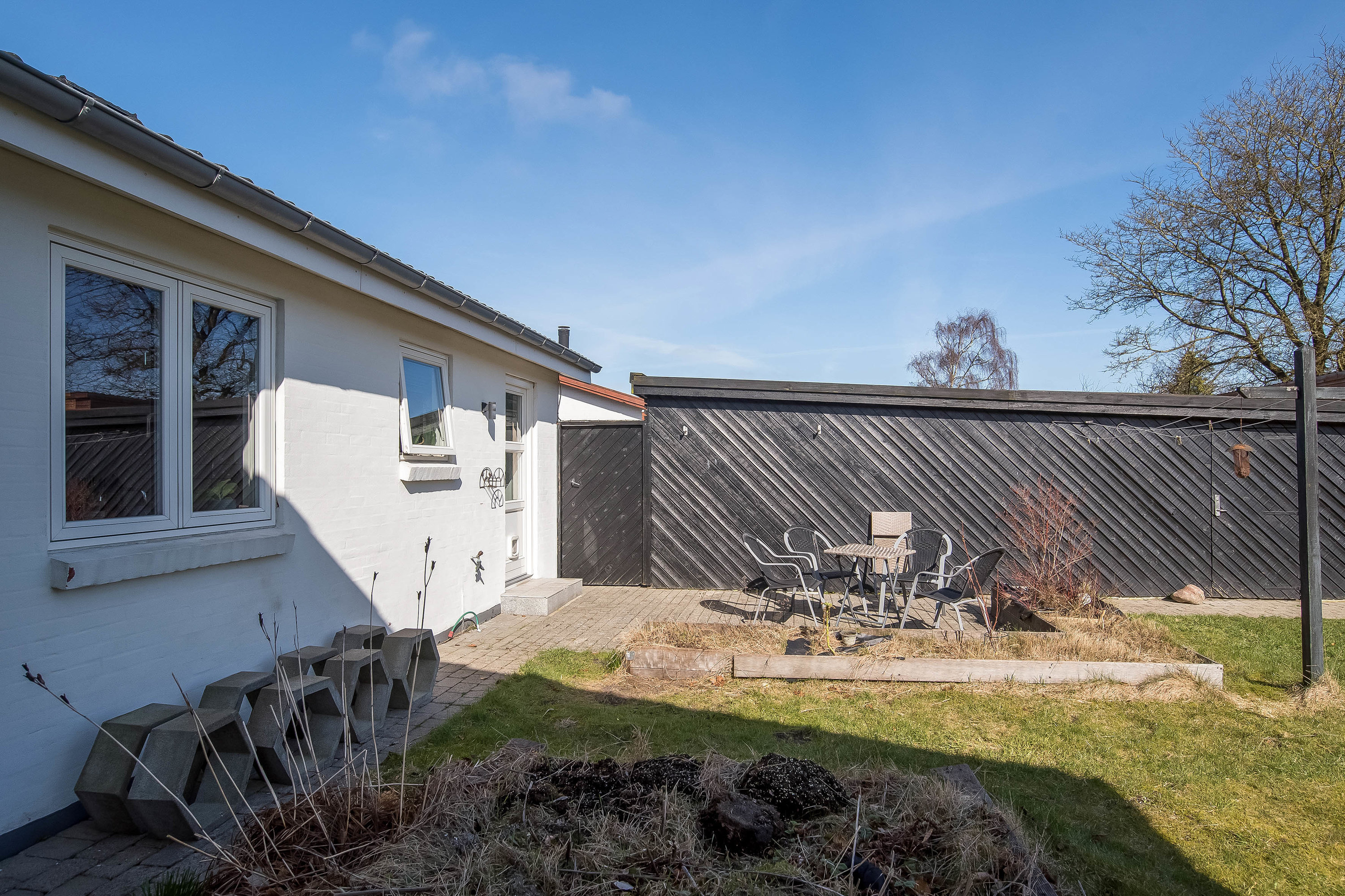 Fremhævet terrasse billede i fuldskærmstilstand. Billede af J Skjoldborgs Vej 17, 7500 Holstebro