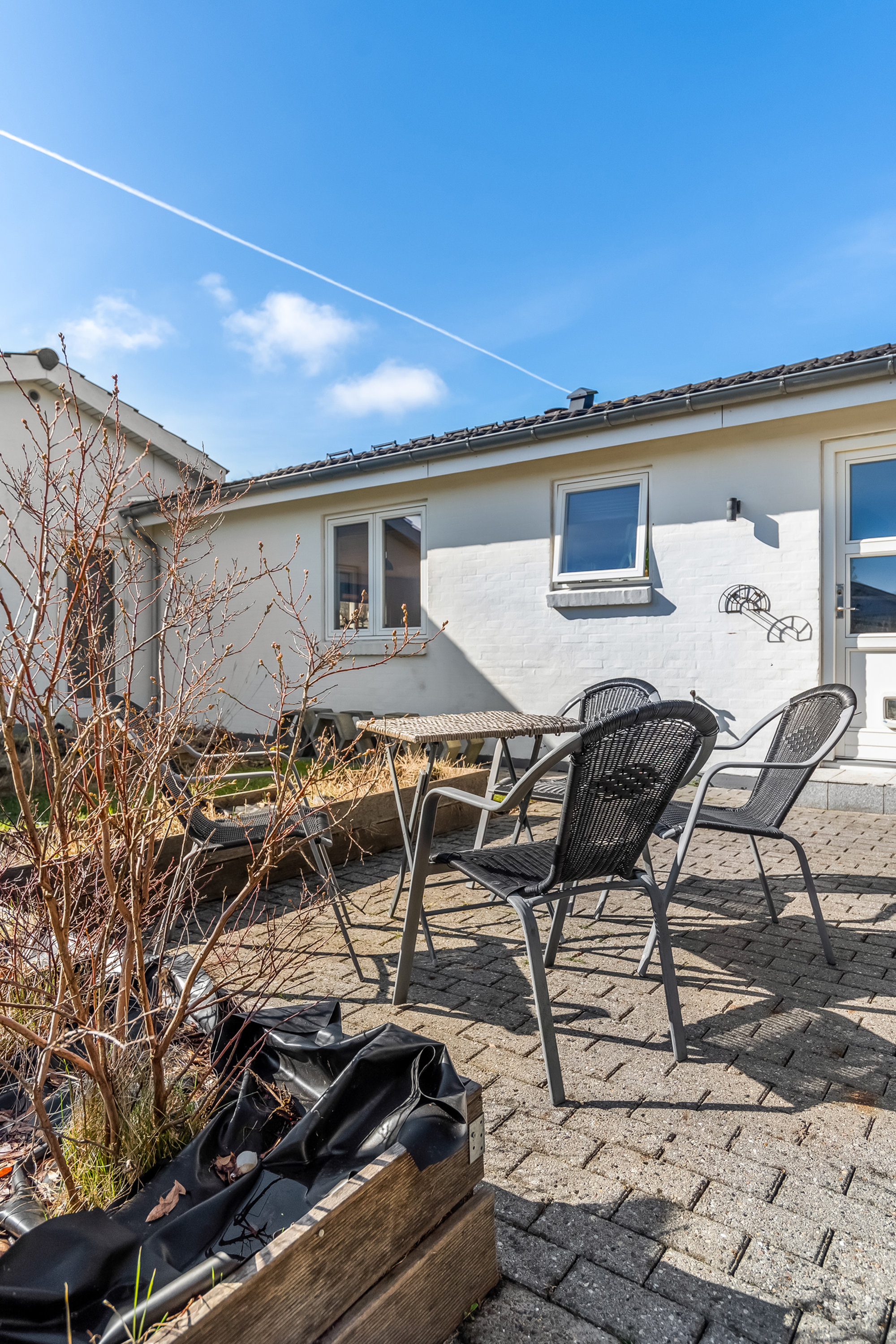 Fremhævet terrasse billede i fuldskærmstilstand. Billede af J Skjoldborgs Vej 17, 7500 Holstebro