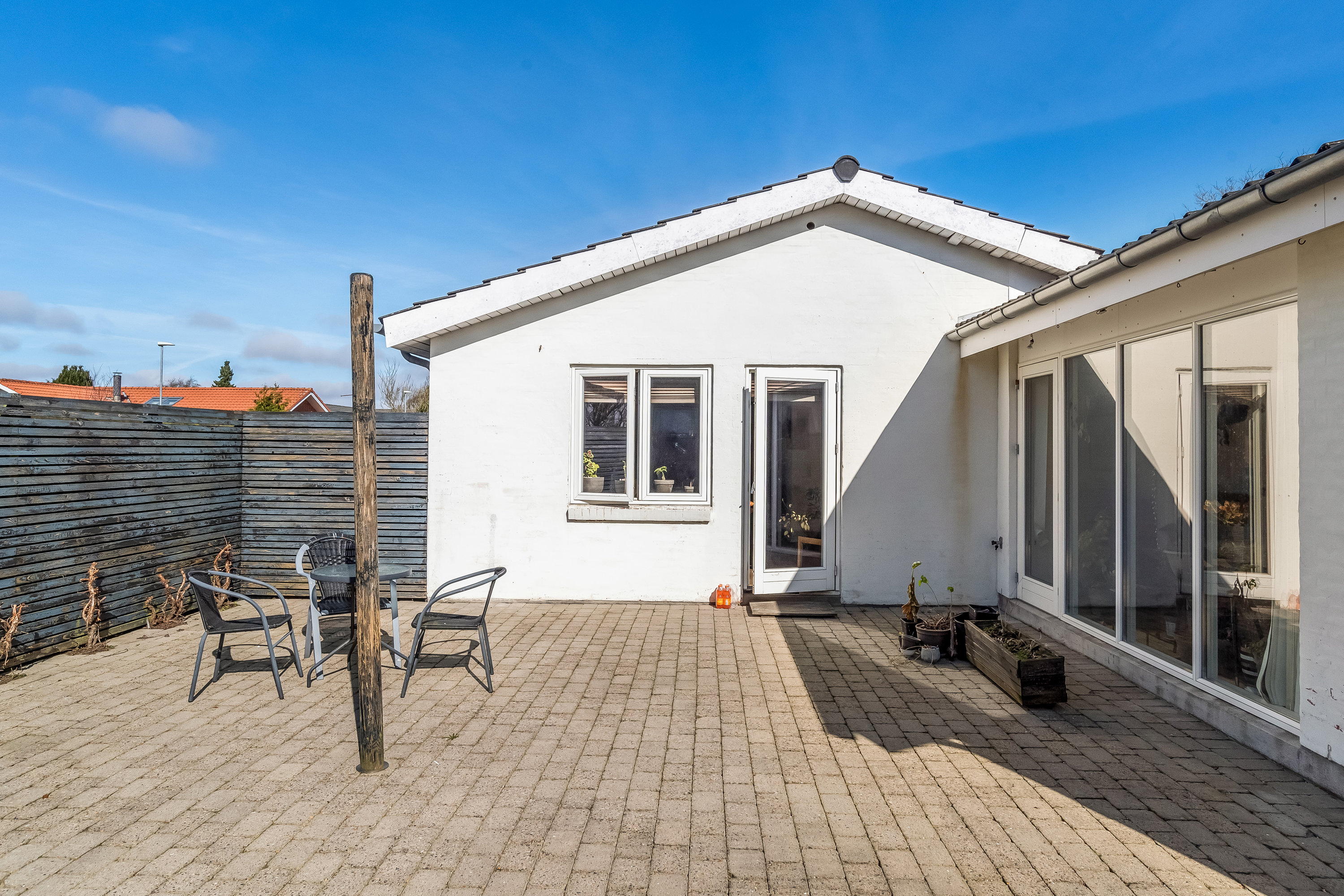 Fremhævet terrasse billede i fuldskærmstilstand. Billede af J Skjoldborgs Vej 17, 7500 Holstebro