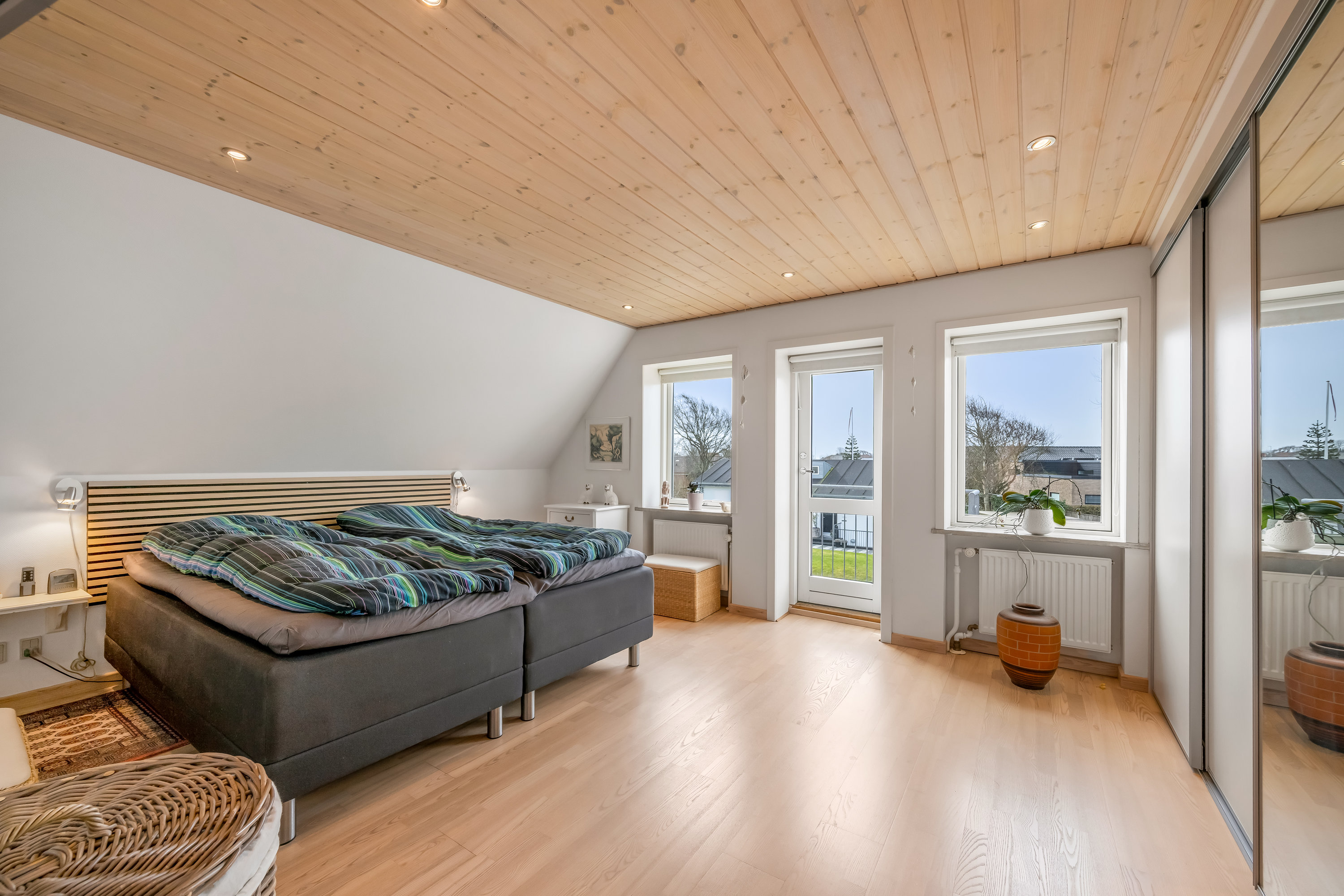 Fremhævet soveværelse billede i fuldskærmstilstand. Billede af Alkjærhøj 13, 6950 Ringkøbing