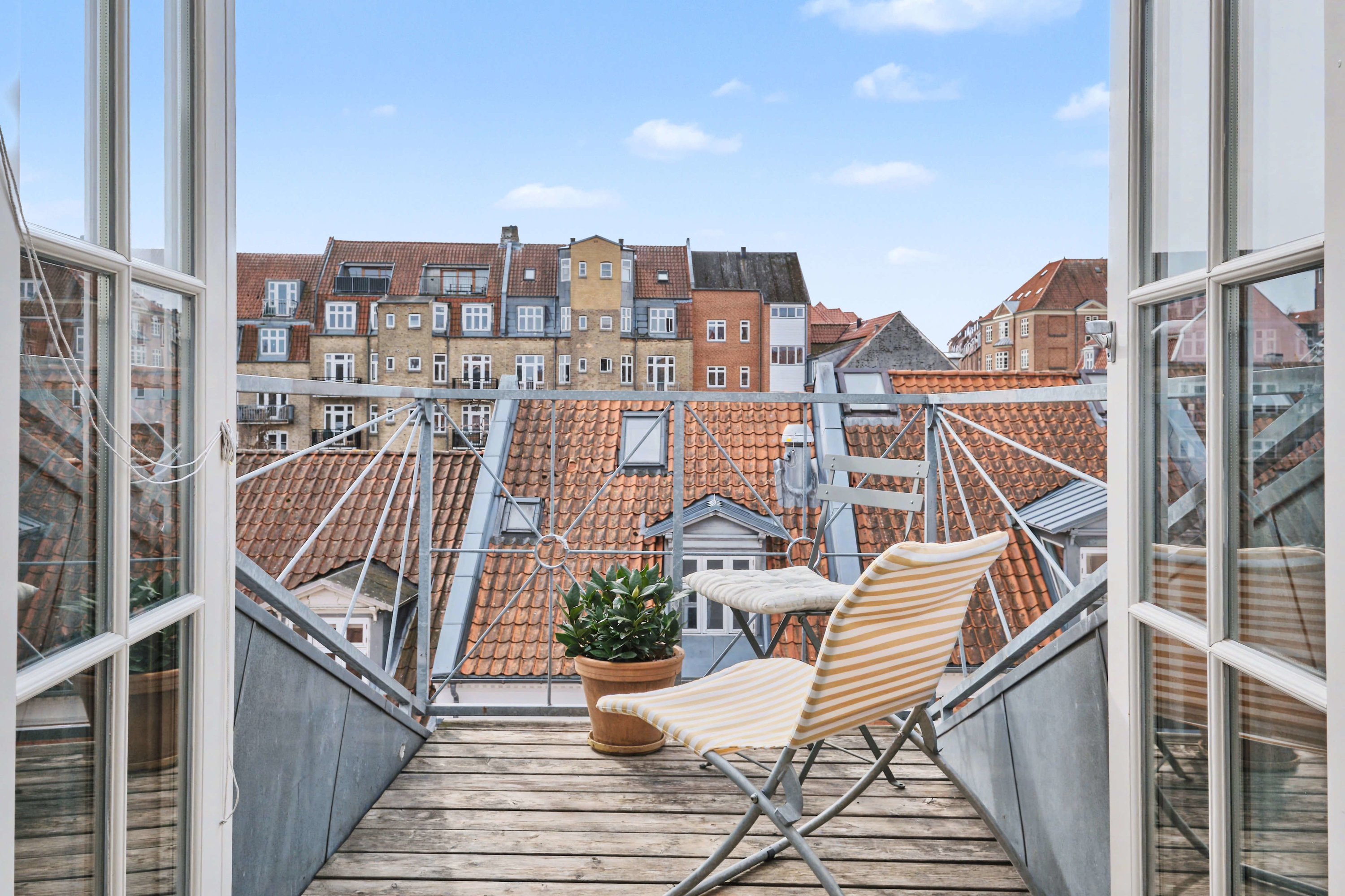 Fremhævet altan billede i fuldskærmstilstand. Billede af Lollandsgade 36, 8000 Aarhus C