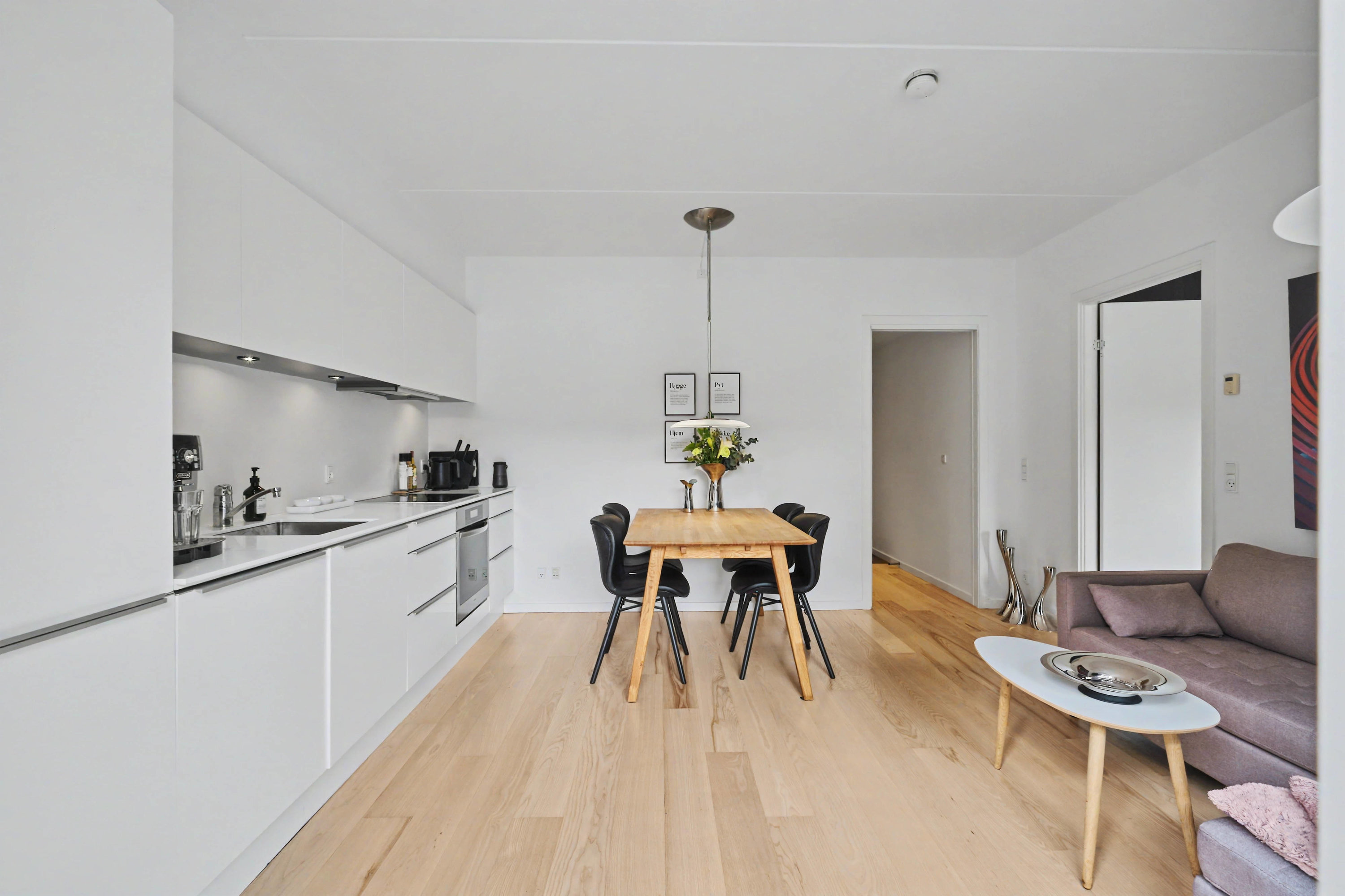 Fremhævet køkken alrum billede i fuldskærmstilstand. Billede af Åhusene 11, st.. 3., 8000 Aarhus C