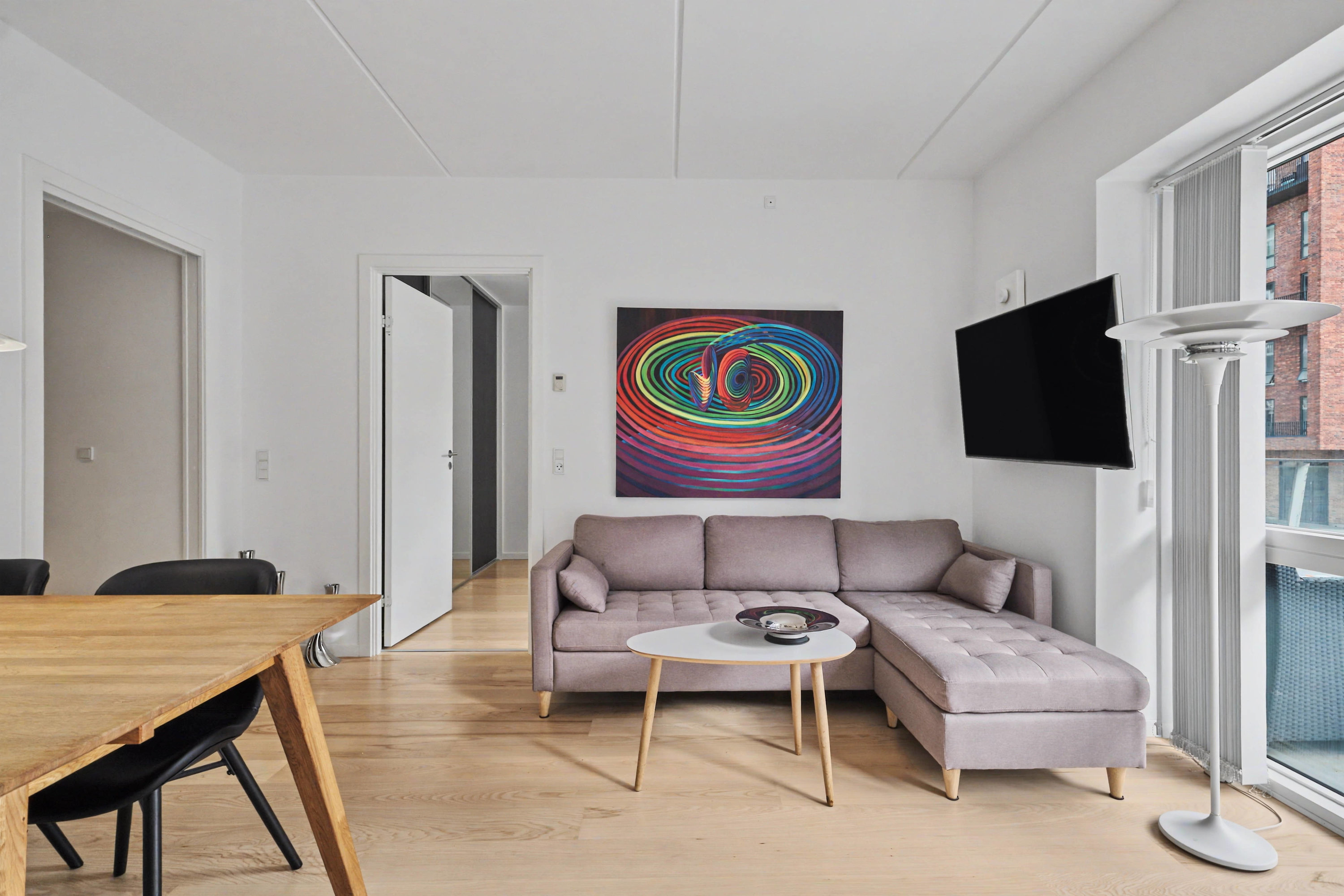 Fremhævet køkken alrum billede i fuldskærmstilstand. Billede af Åhusene 11, st.. 3., 8000 Aarhus C