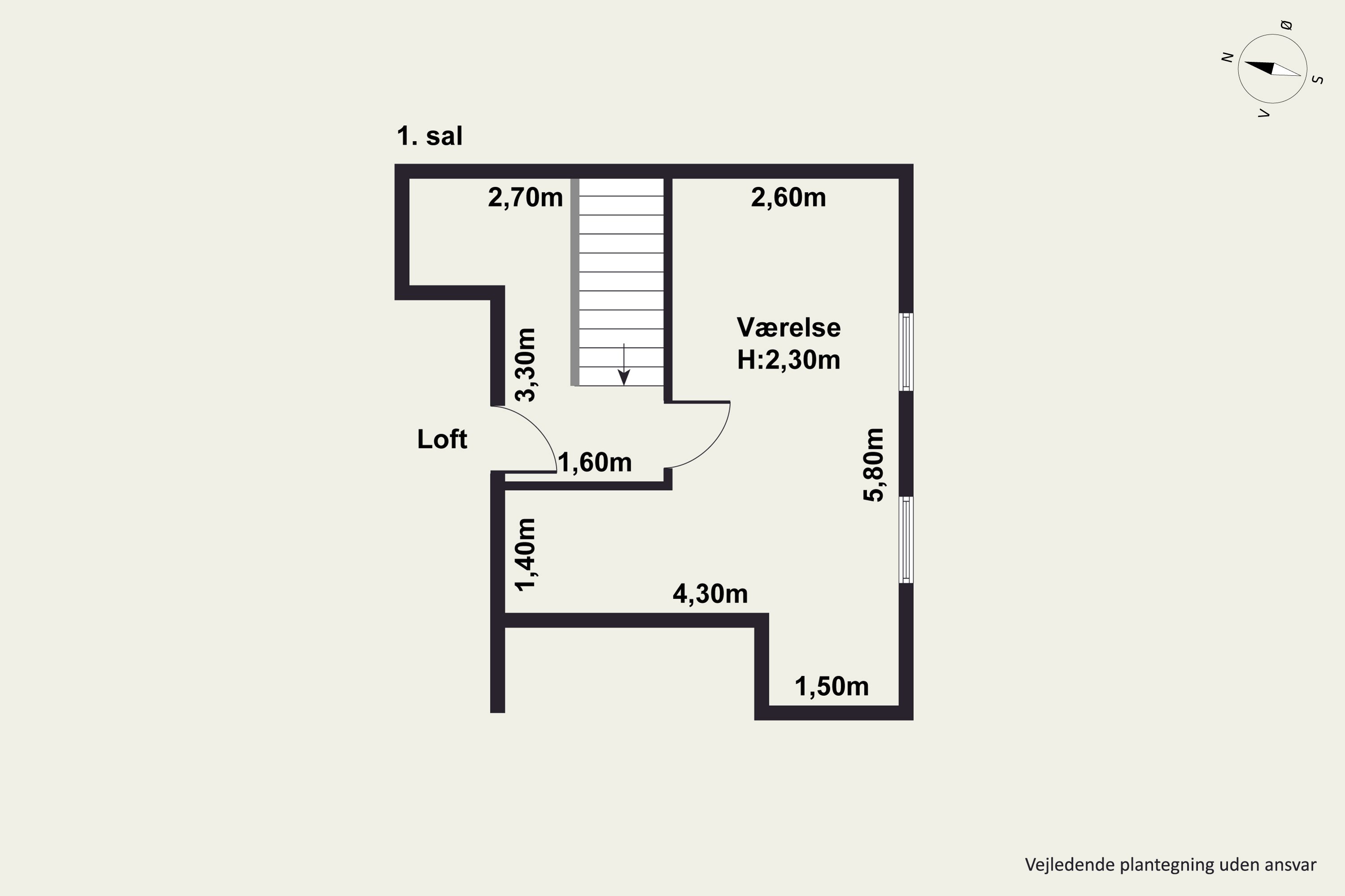 Plantegninger billede af Ringstedvej 1, 4520 Svinninge