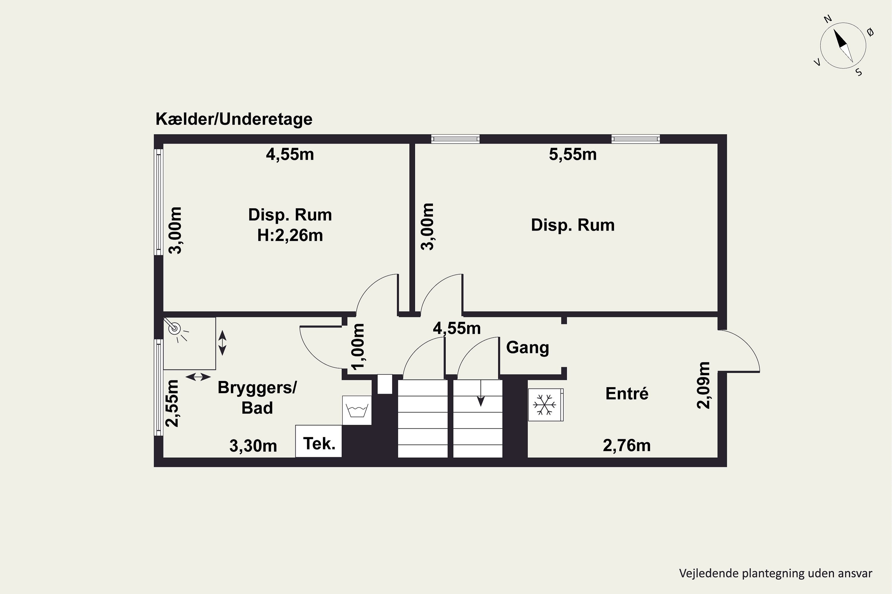 Plantegninger billede af Morsøvej 13, 4600 Køge