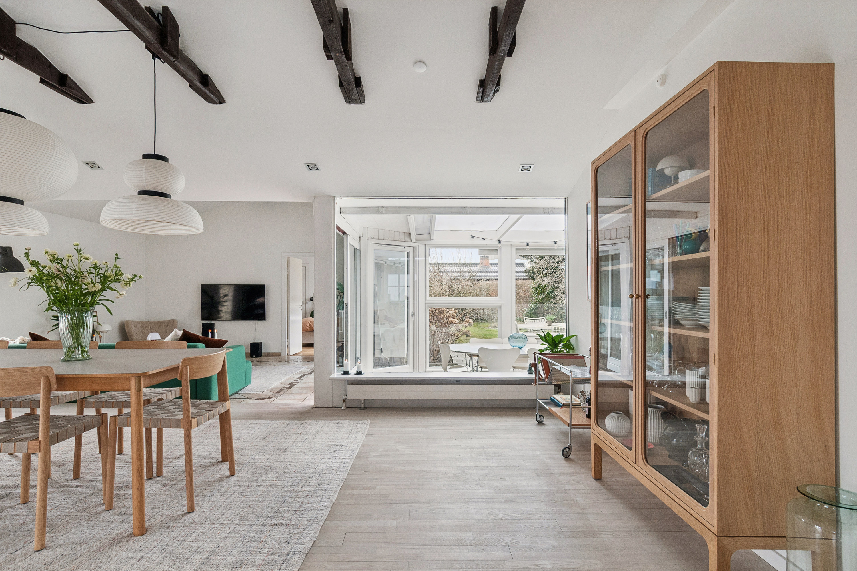 Fremhævet stue billede i fuldskærmstilstand. Billede af Harevænget 63, 2791 Dragør