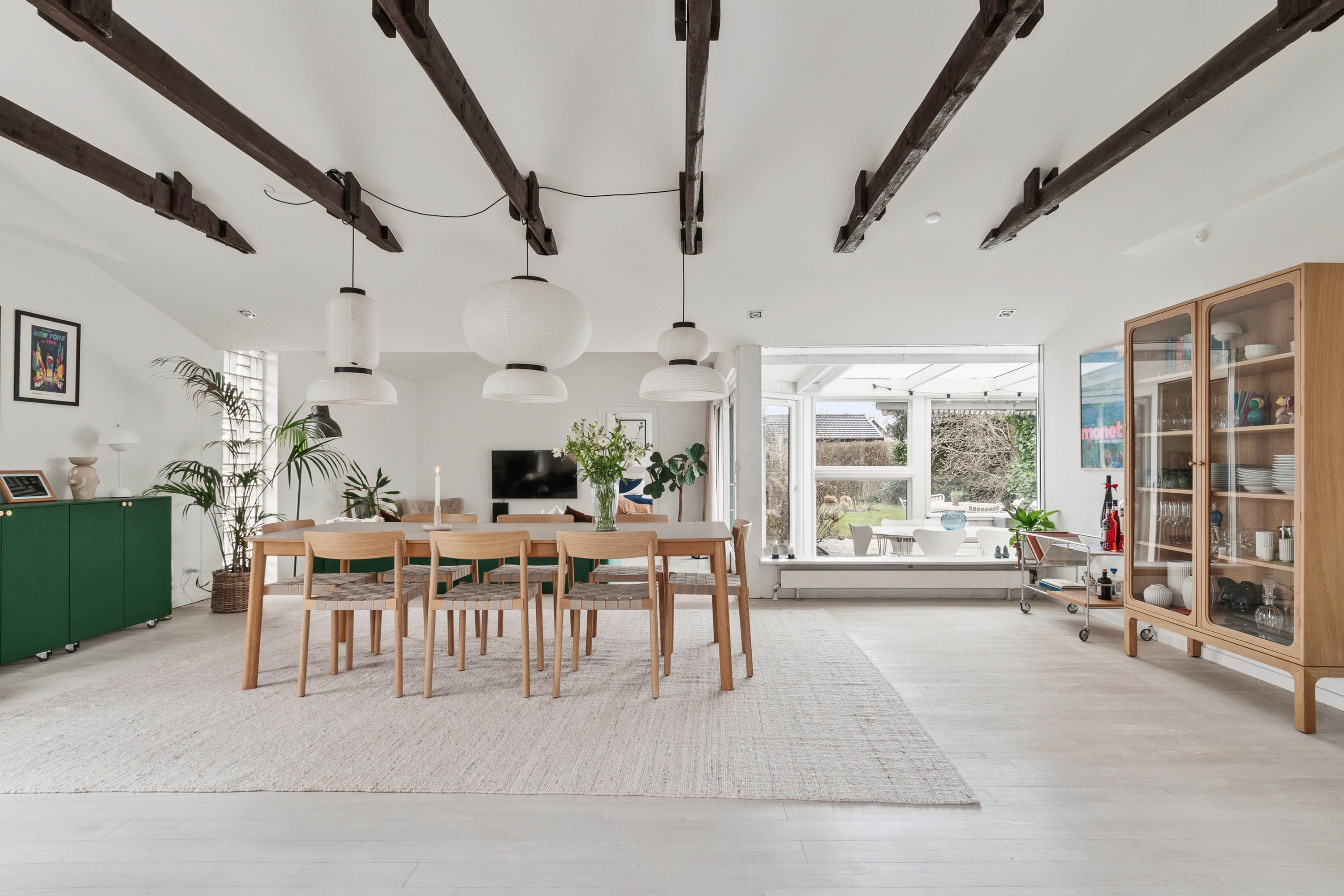 Fremhævet stue billede i fuldskærmstilstand. Billede af Harevænget 63, 2791 Dragør