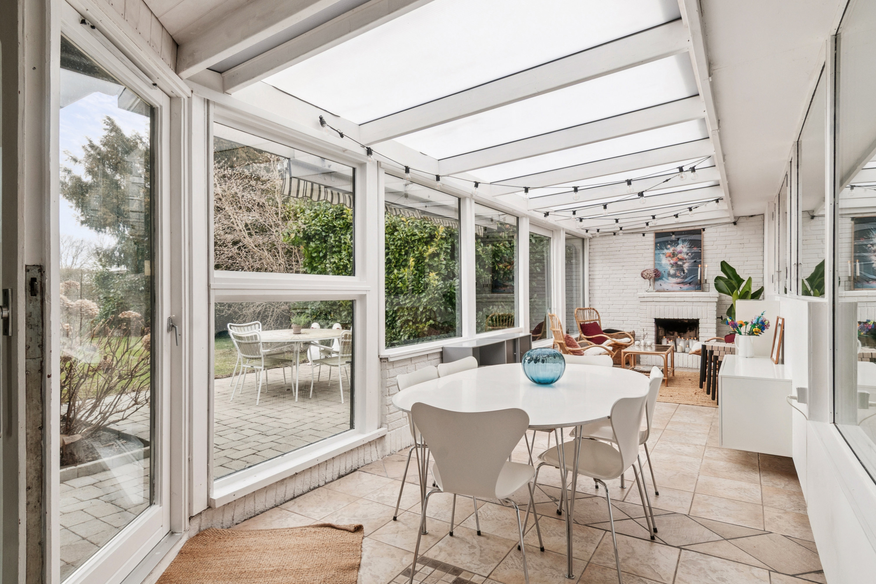 Fremhævet udestue billede i fuldskærmstilstand. Billede af Harevænget 63, 2791 Dragør