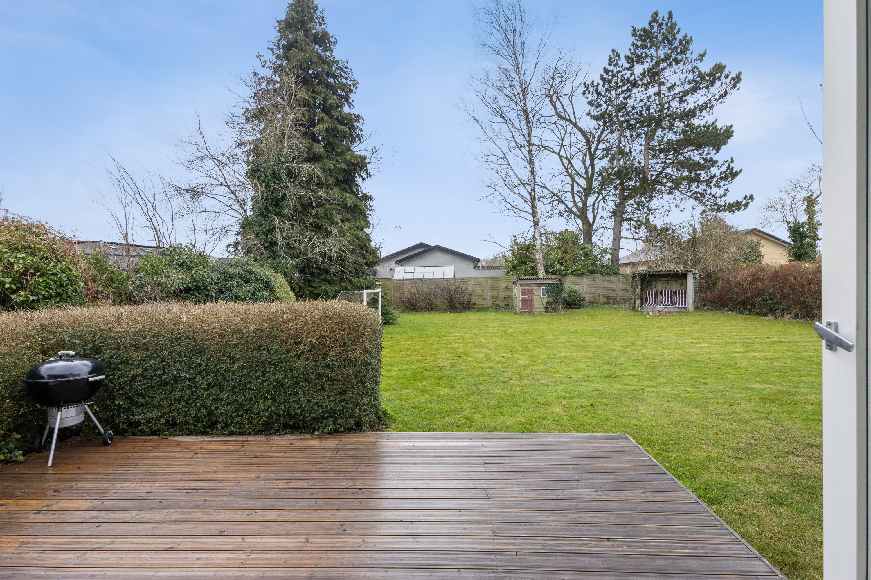 Fremhævet terrasse billede i fuldskærmstilstand. Billede af Morsøvej 13, 4600 Køge