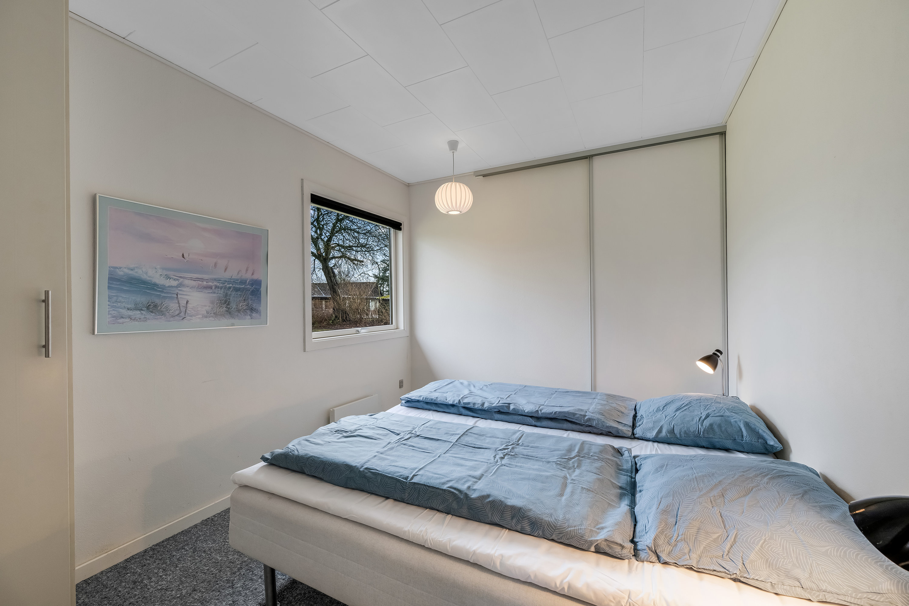 Fremhævet soveværelse billede i fuldskærmstilstand. Billede af Husfold 28, Nr Bork, 6893 Hemmet