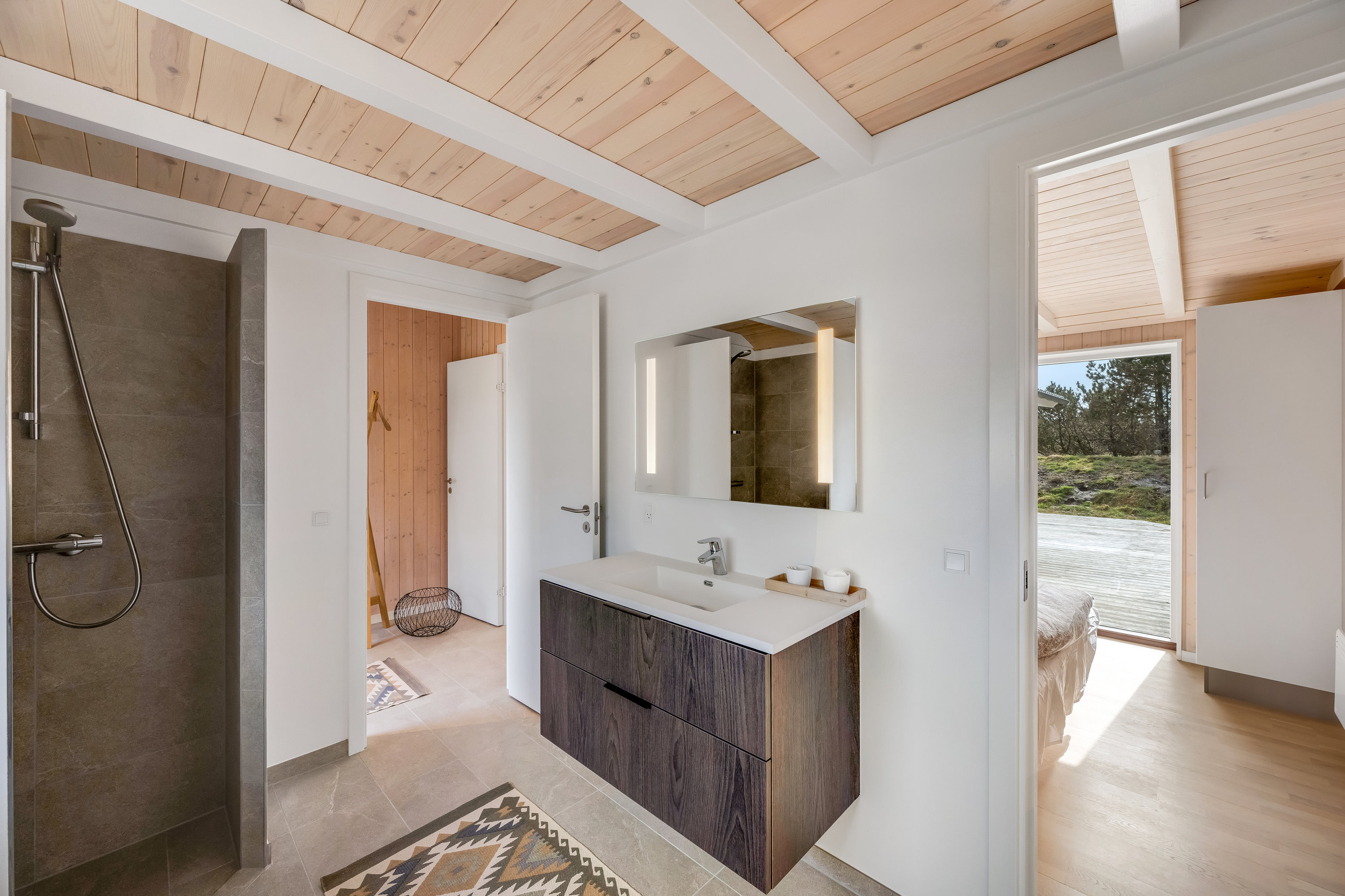 Fremhævet gang billede i fuldskærmstilstand. Billede af Sigfred Jensens Vej 14, Bjerregaard, 6960 Hvide Sande