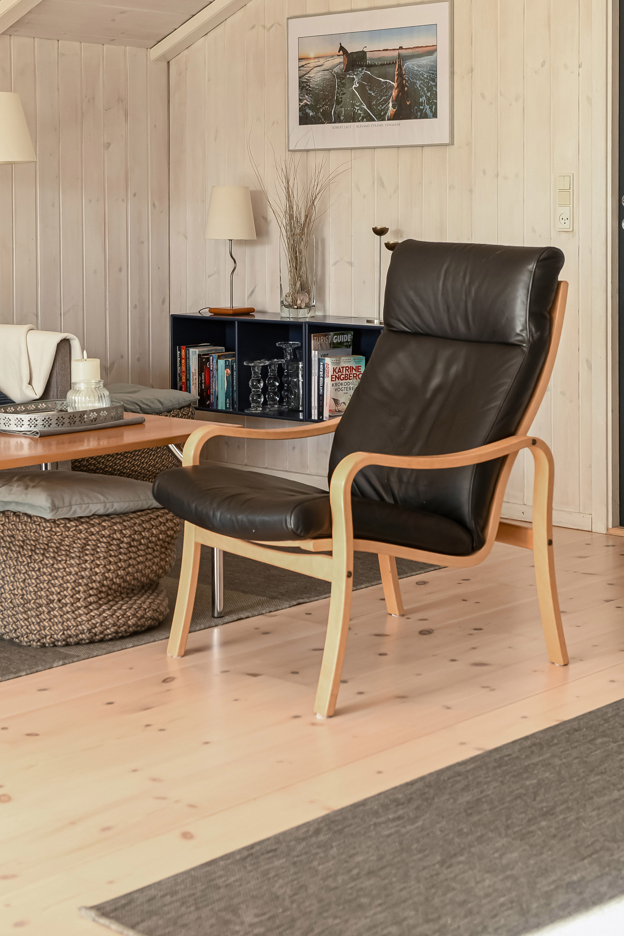 Fremhævet stue billede i fuldskærmstilstand. Billede af Solhaven 5, 6857 Blåvand