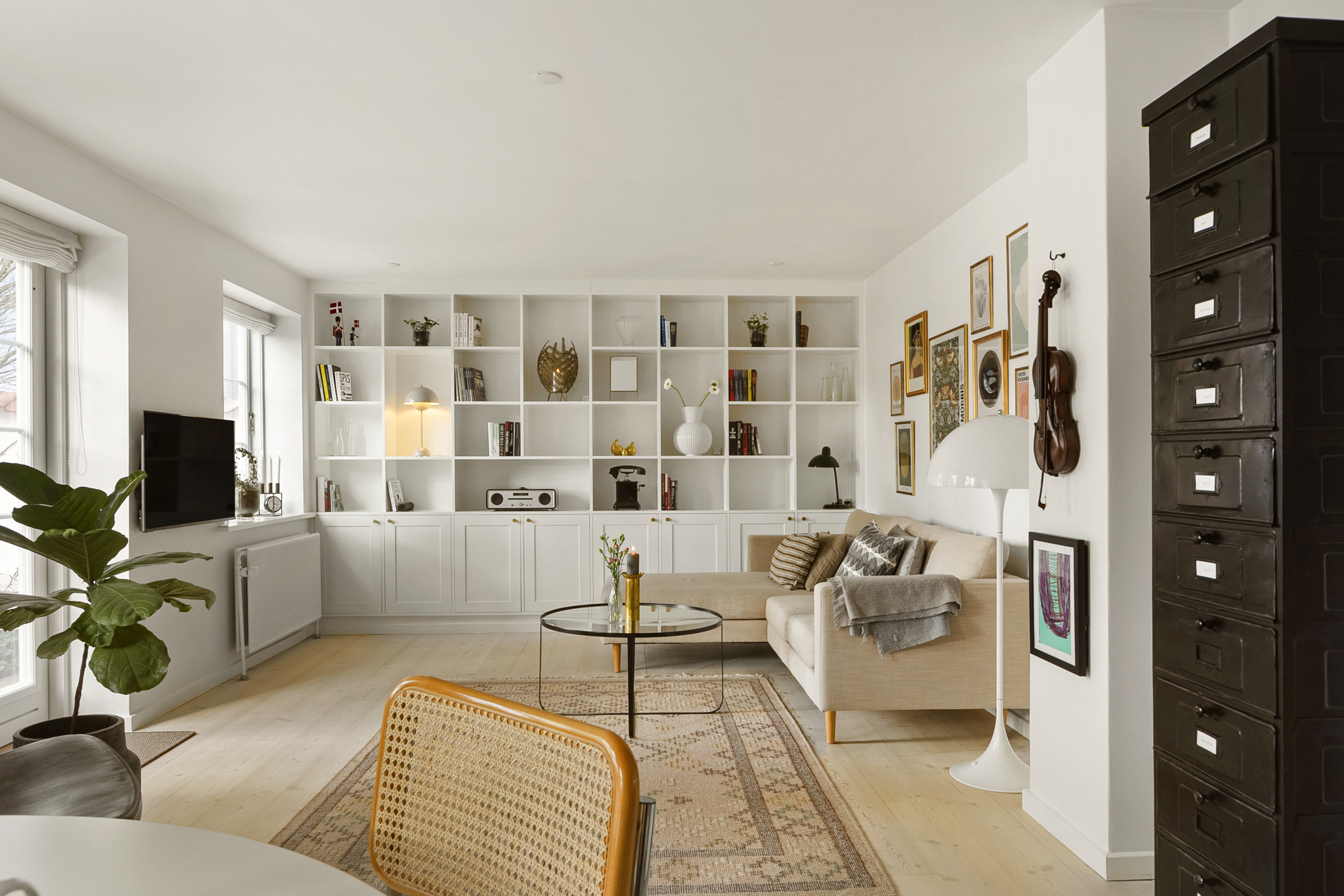 Fremhævet stue billede i fuldskærmstilstand. Billede af Nygade 42, 6200 Aabenraa