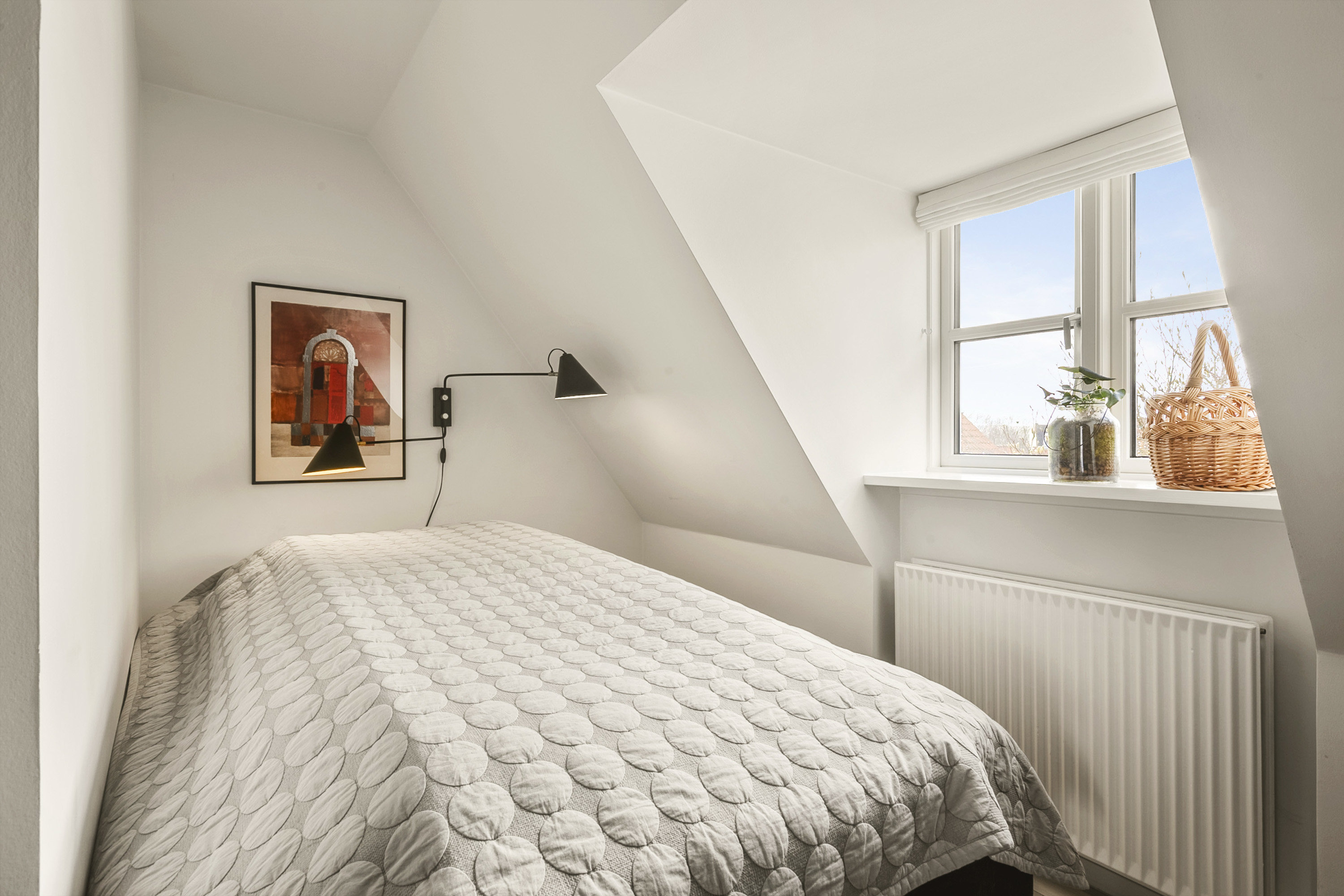 Fremhævet soveværelse billede i fuldskærmstilstand. Billede af Nygade 42, 6200 Aabenraa