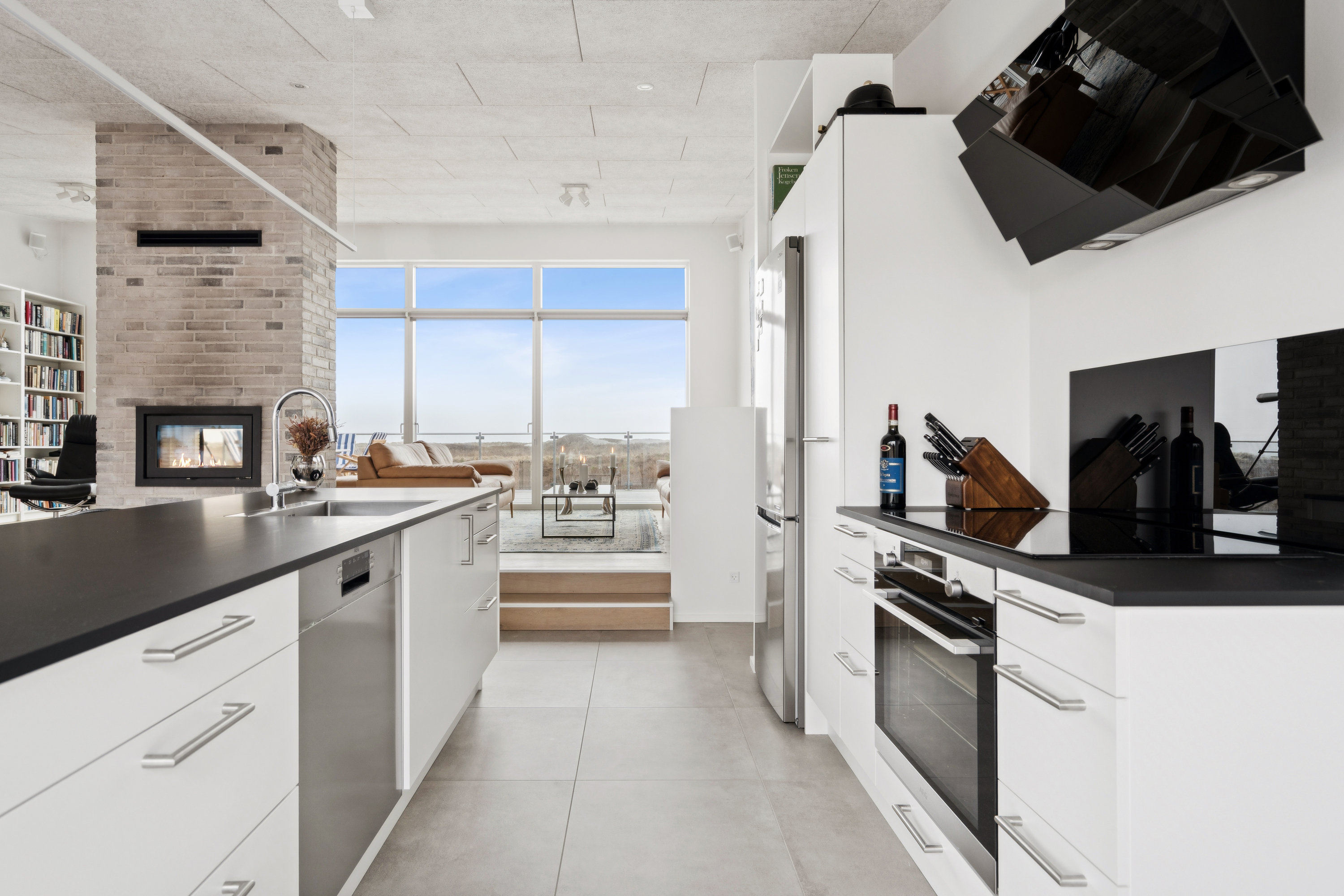 Fremhævet køkken billede i fuldskærmstilstand. Billede af Osbornsvej 89, 9370 Hals