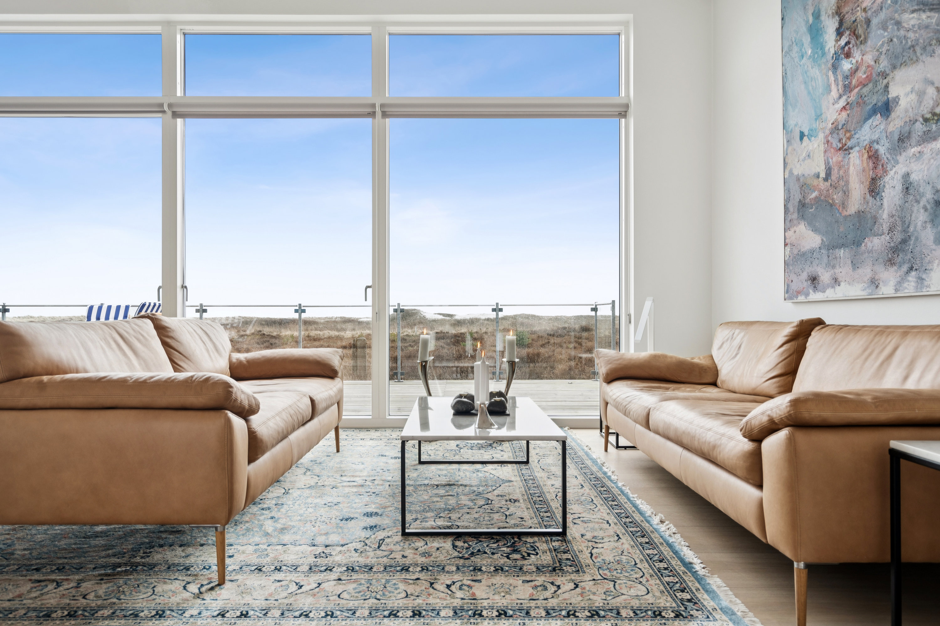 Fremhævet stue billede i fuldskærmstilstand. Billede af Osbornsvej 89, 9370 Hals