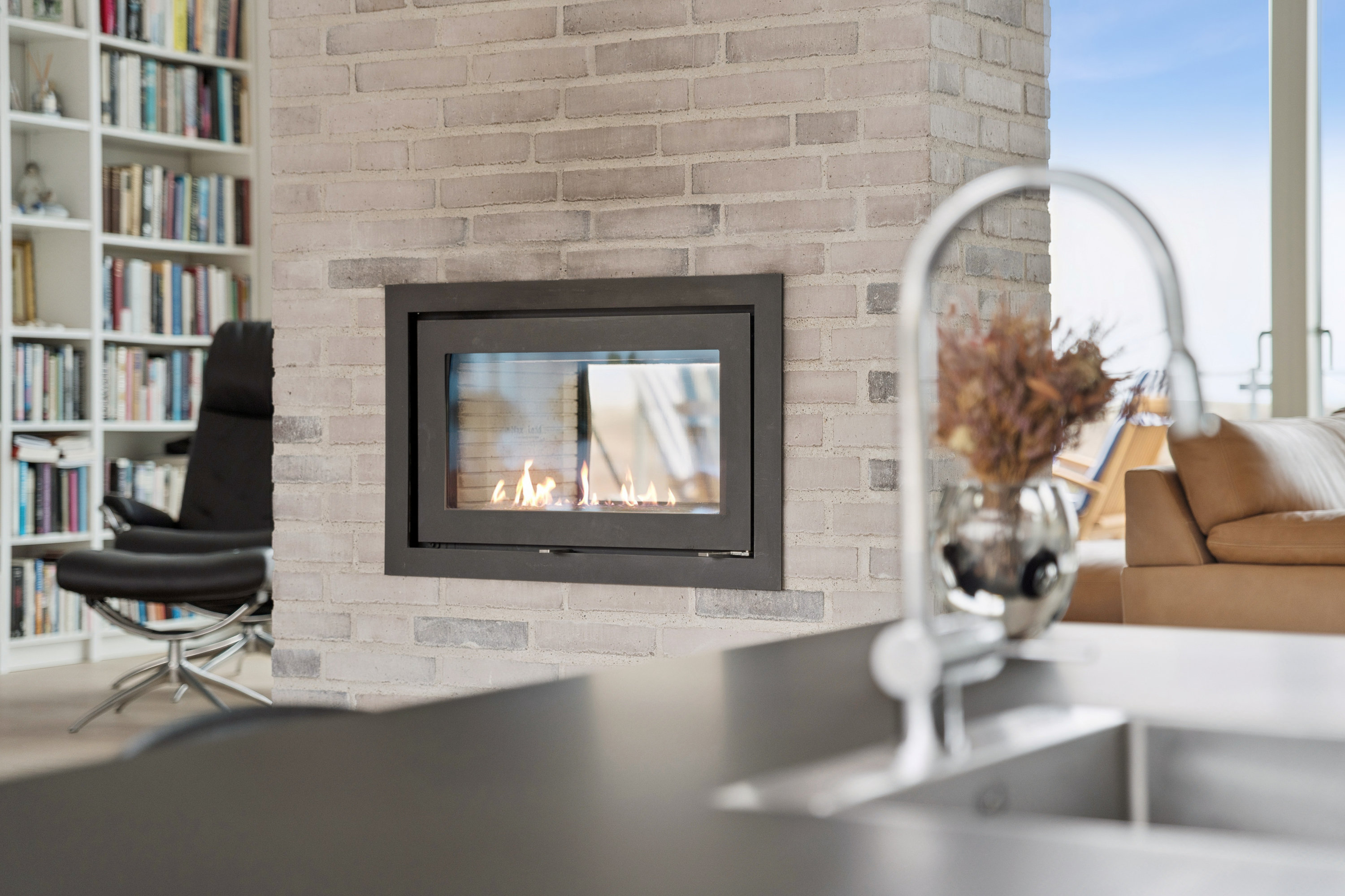 Fremhævet stue billede i fuldskærmstilstand. Billede af Osbornsvej 89, 9370 Hals