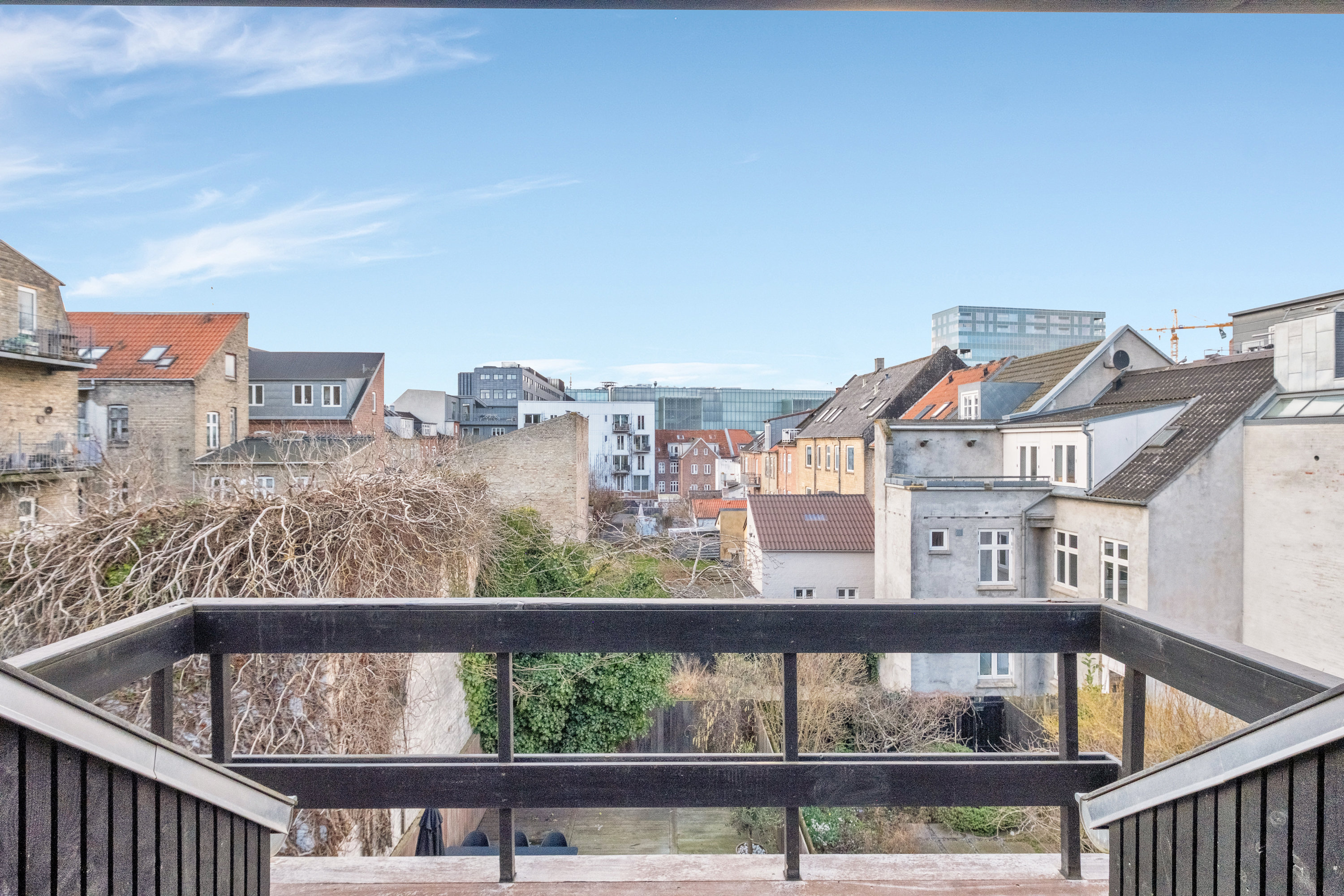 Fremhævet altan billede i fuldskærmstilstand. Billede af Brammersgade 23, 8000 Aarhus C