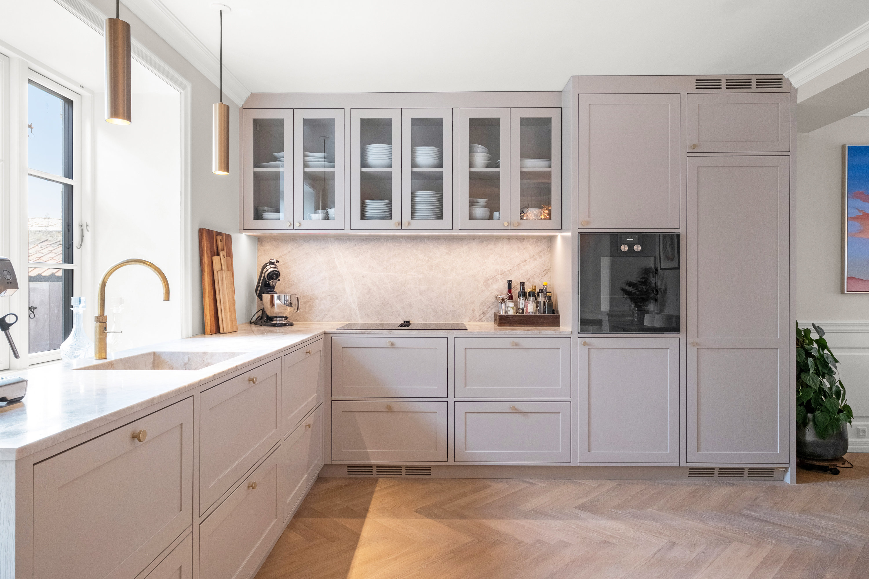 Fremhævet køkken billede i fuldskærmstilstand. Billede af Brammersgade 23, 8000 Aarhus C