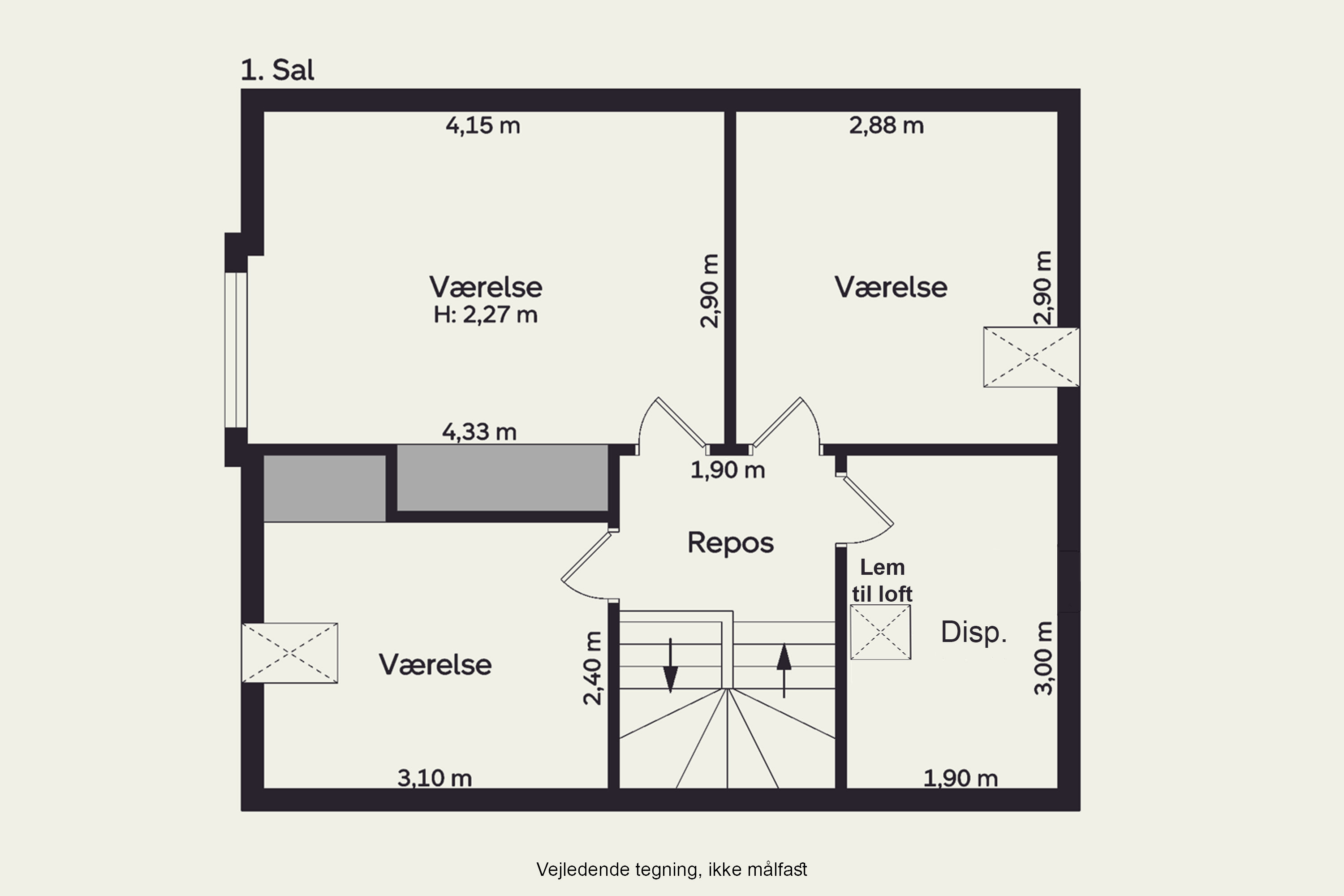 Plantegninger billede af Bøgesvinget 30, 2740 Skovlunde
