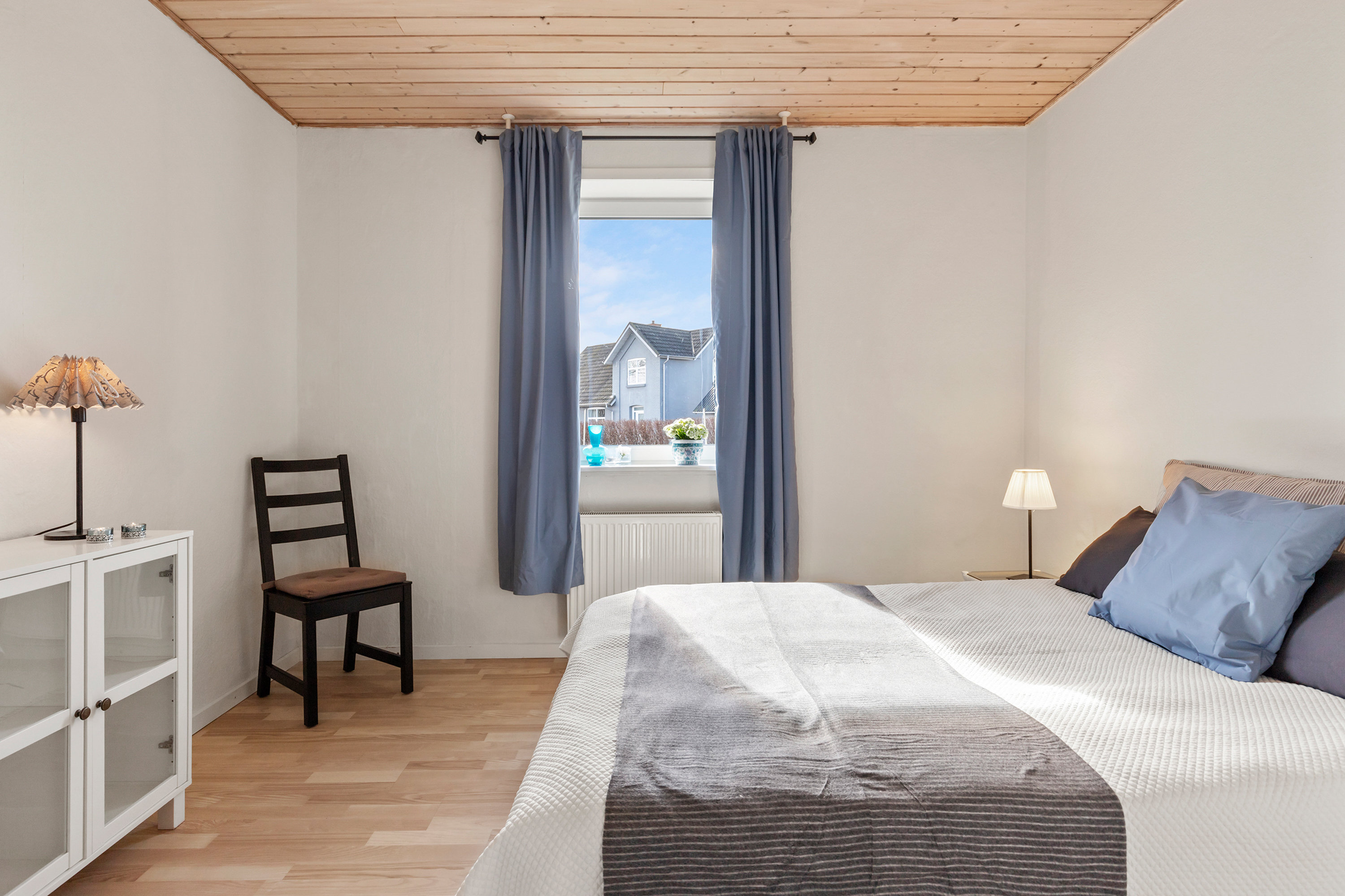 Fremhævet soveværelse billede i fuldskærmstilstand. Billede af Gl Landevej 2, Klim, 9690 Fjerritslev