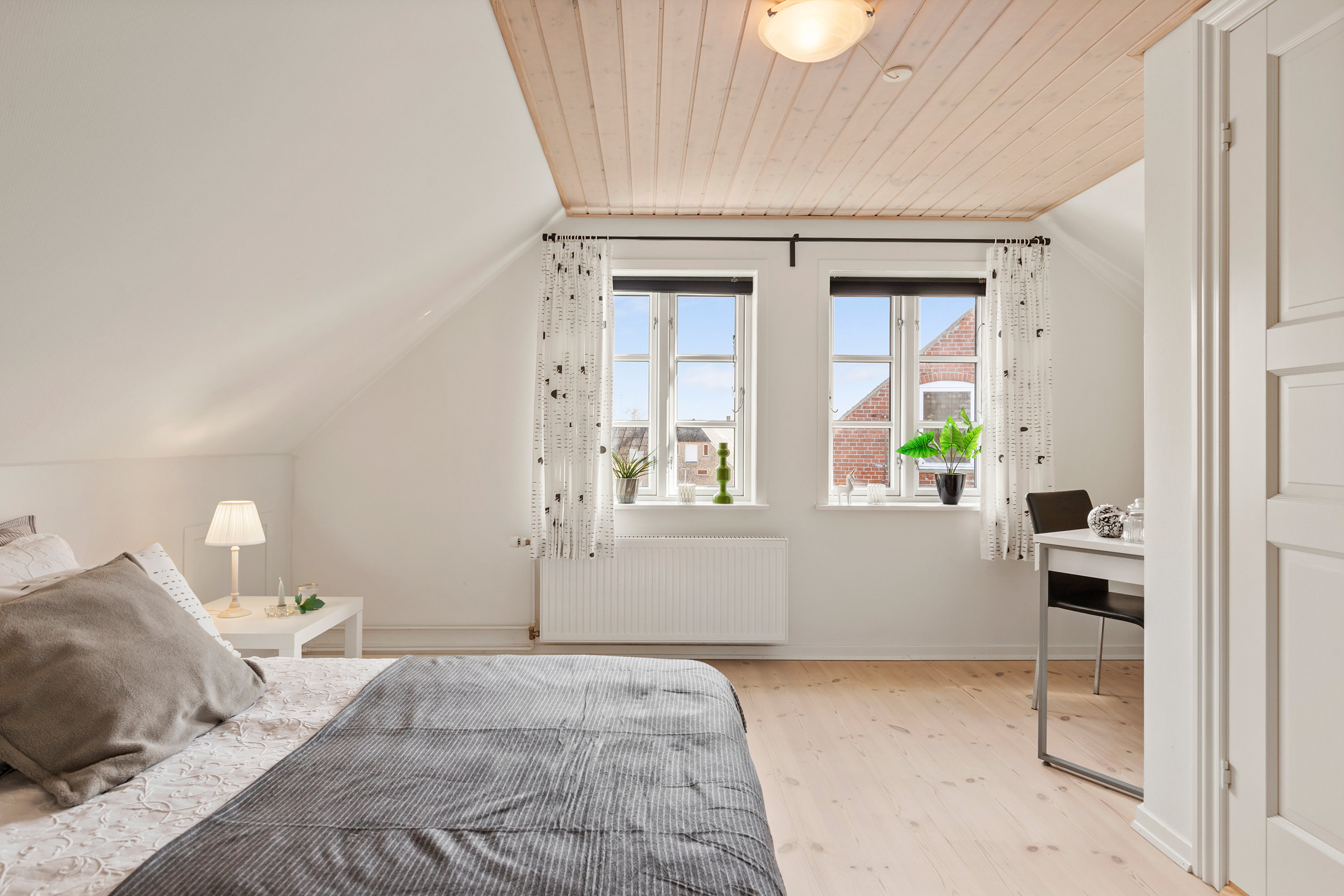 Fremhævet soveværelse billede i fuldskærmstilstand. Billede af Gl Landevej 2, Klim, 9690 Fjerritslev