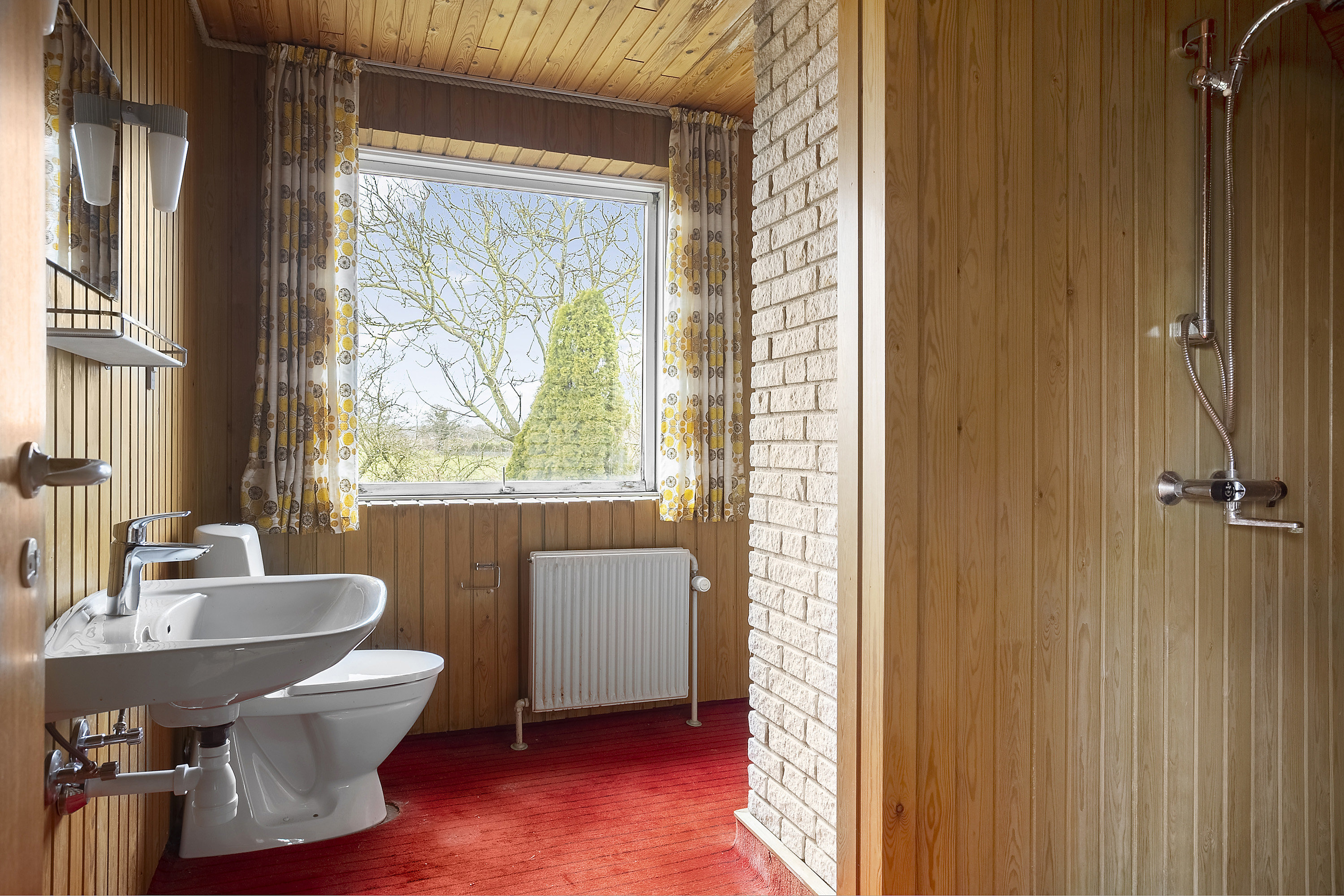 Fremhævet badeværelse billede i fuldskærmstilstand. Billede af Ladelundvej 102, Malt, 6600 Vejen