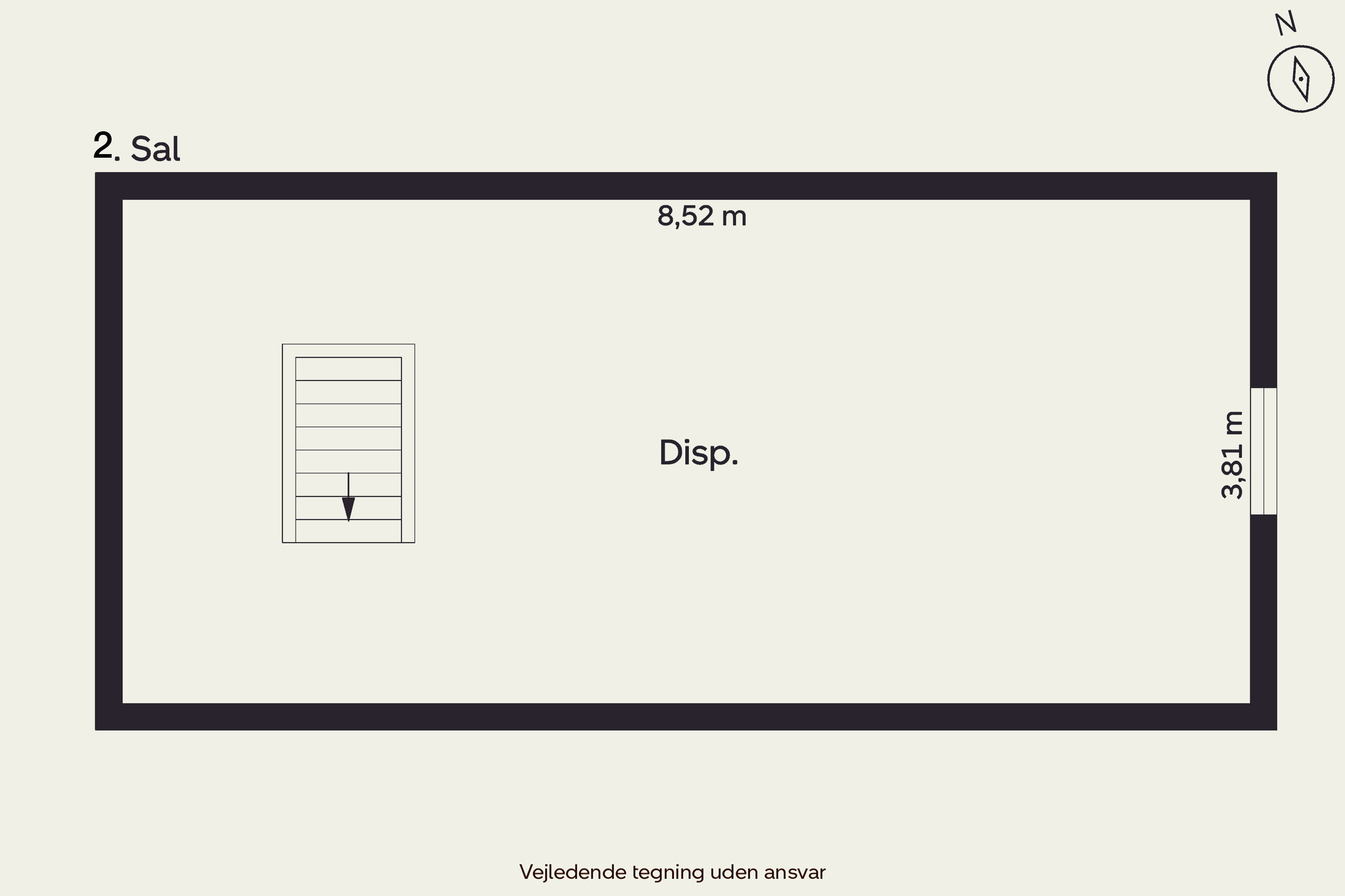 Plantegninger billede af Vindegade 100F, 5000 Odense C