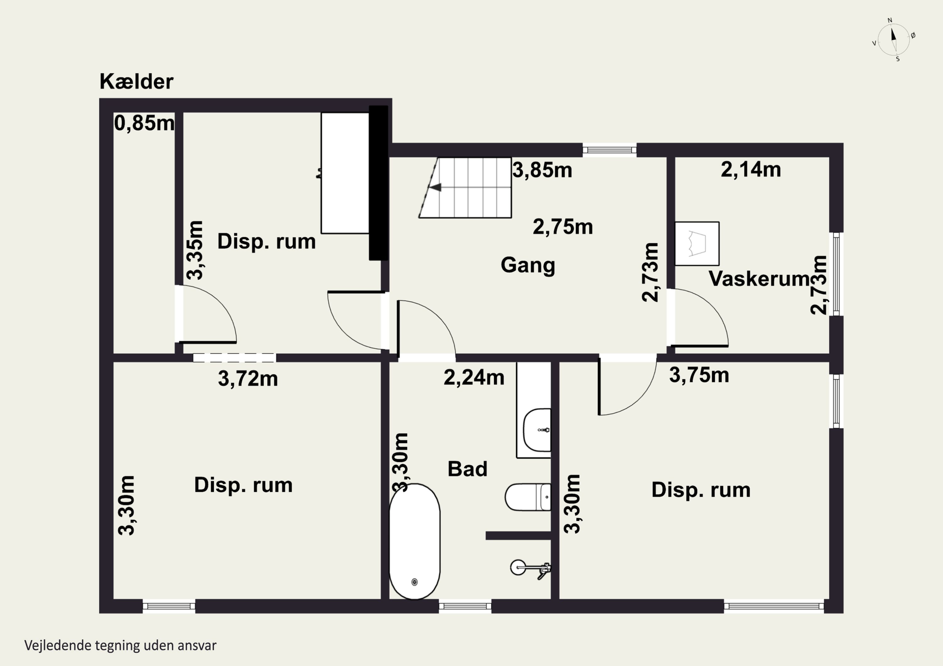 Plantegninger billede af Ved Fortunen 2A, 2800 Kongens Lyngby