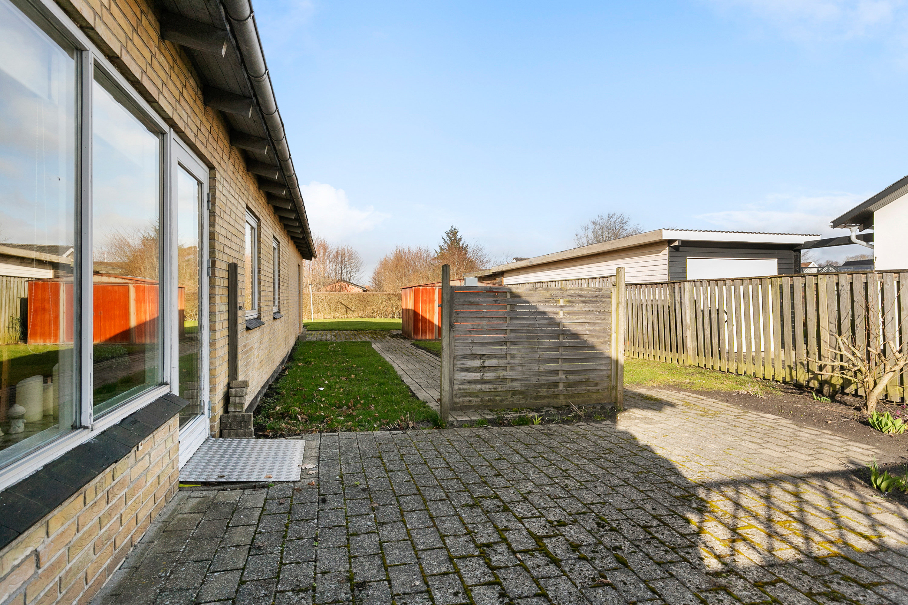 Fremhævet terrasse billede i fuldskærmstilstand. Billede af Skaldvej 8, Birkelse, 9440 Aabybro