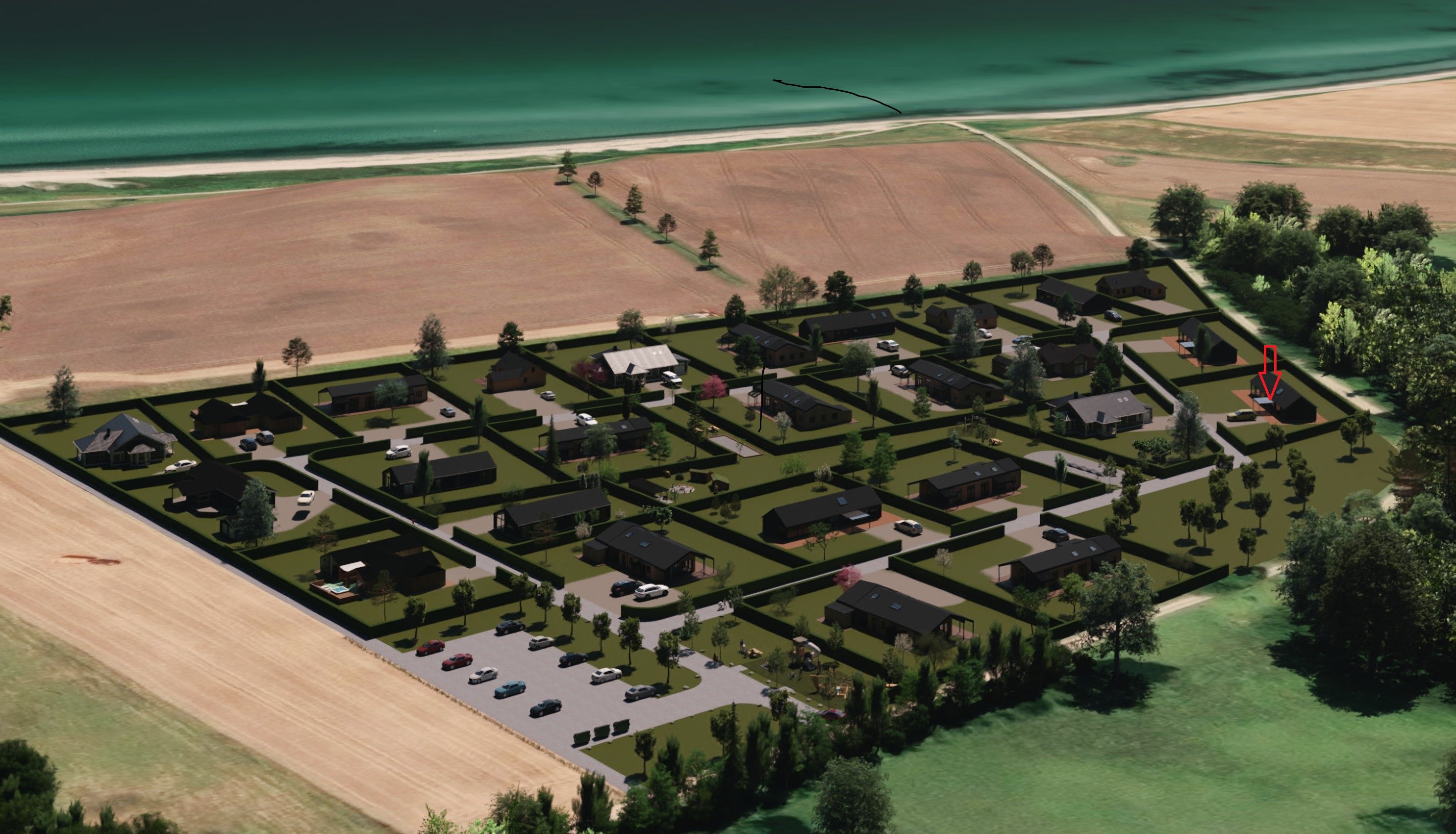 Fremhævet  billede i fuldskærmstilstand. Billede af Jørbæksvej 7, 5985 Søby Ærø