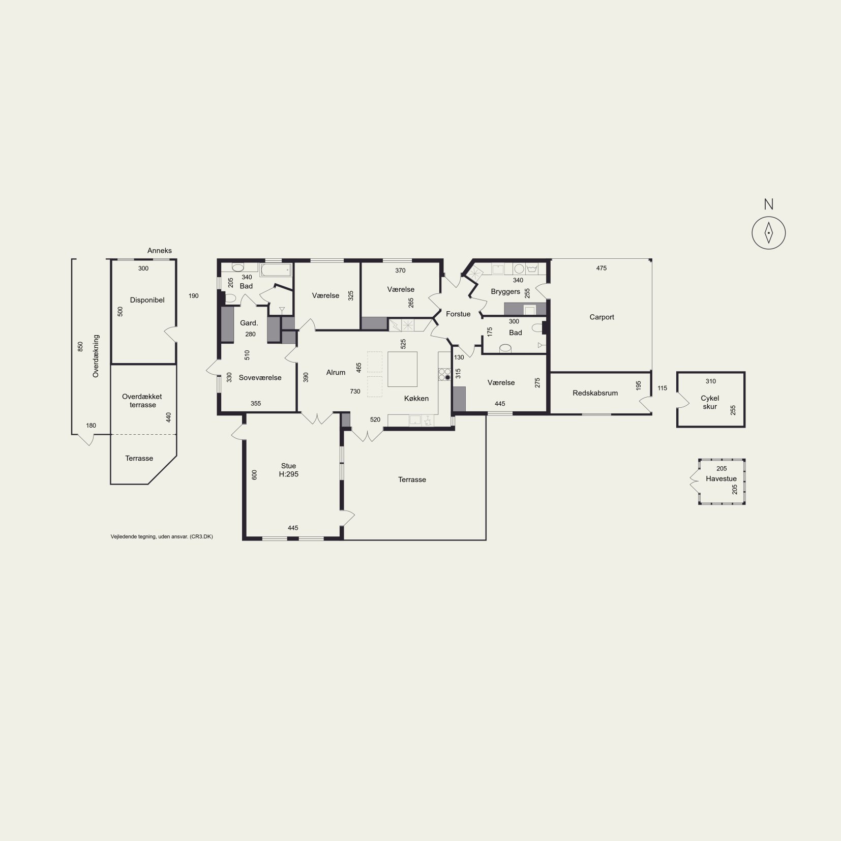 Plantegninger billede af Torpenvej 27B, 3050 Humlebæk