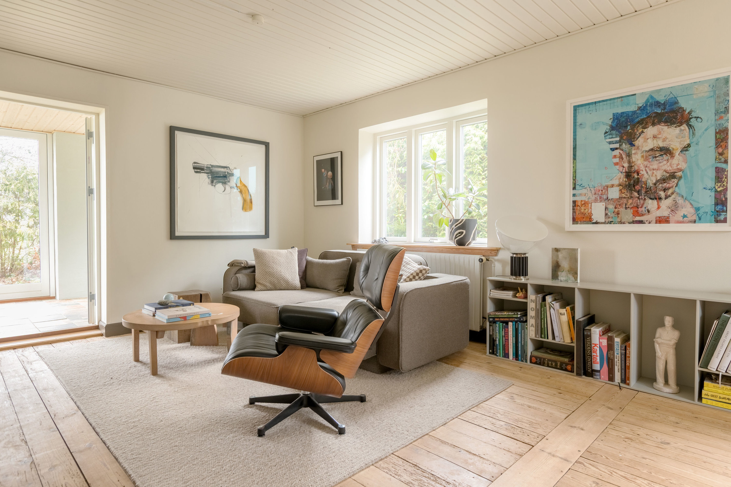 Fremhævet stue billede i fuldskærmstilstand. Billede af Lindekrogvej 4, Vinstrup, 4250 Fuglebjerg