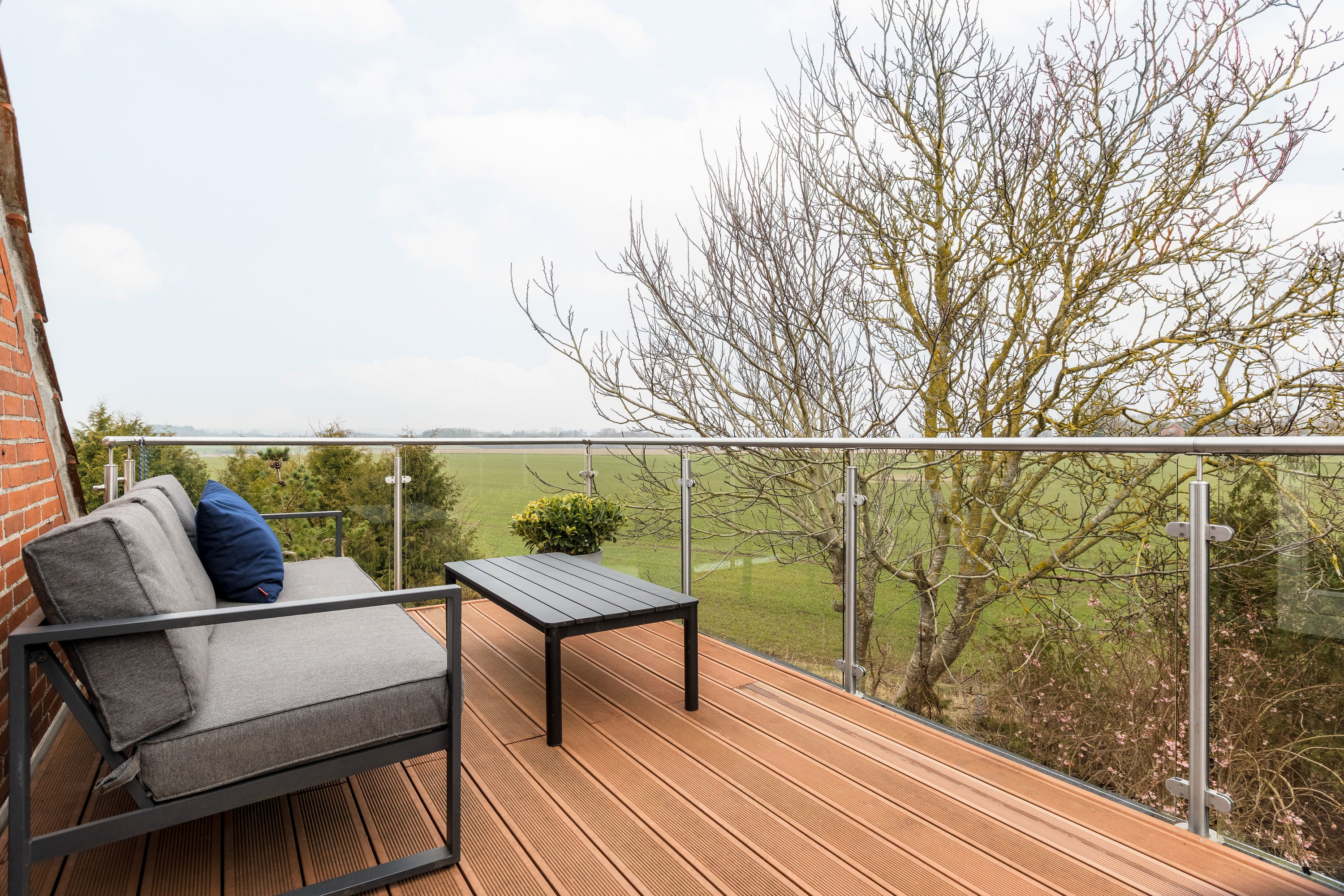 Fremhævet altan billede i fuldskærmstilstand. Billede af Lindekrogvej 4, Vinstrup, 4250 Fuglebjerg