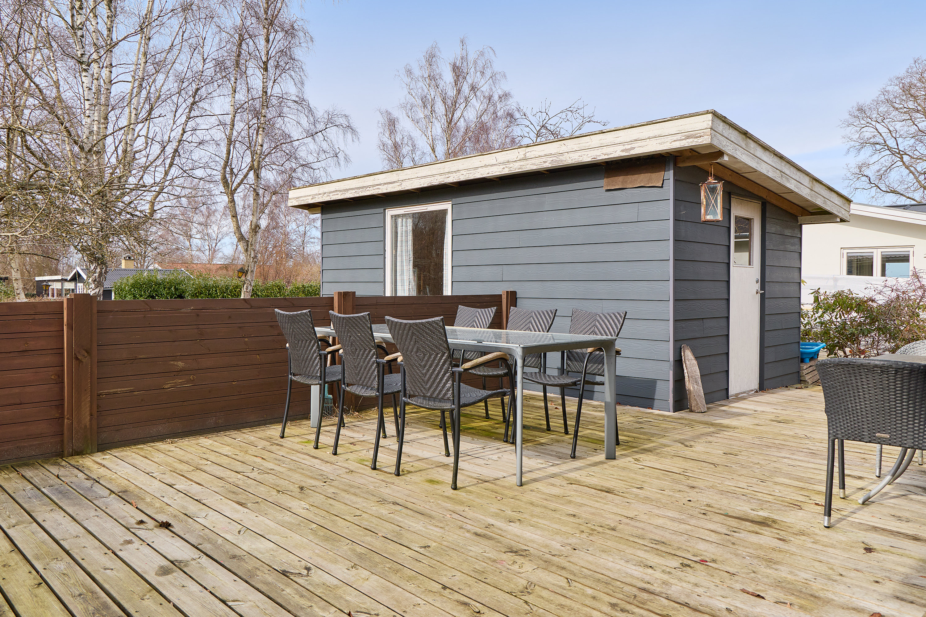 Fremhævet terrasse billede i fuldskærmstilstand. Billede af Goldbjergvej 10, Kulhuse, 3630 Jægerspris