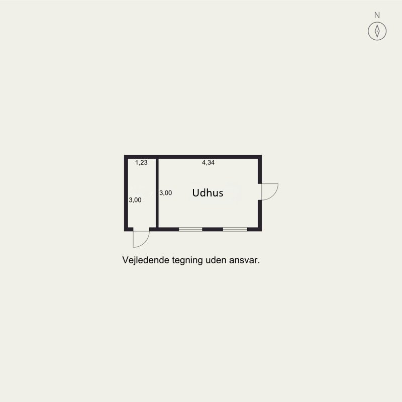Plantegninger billede af Fjordvej 92, 5330 Munkebo