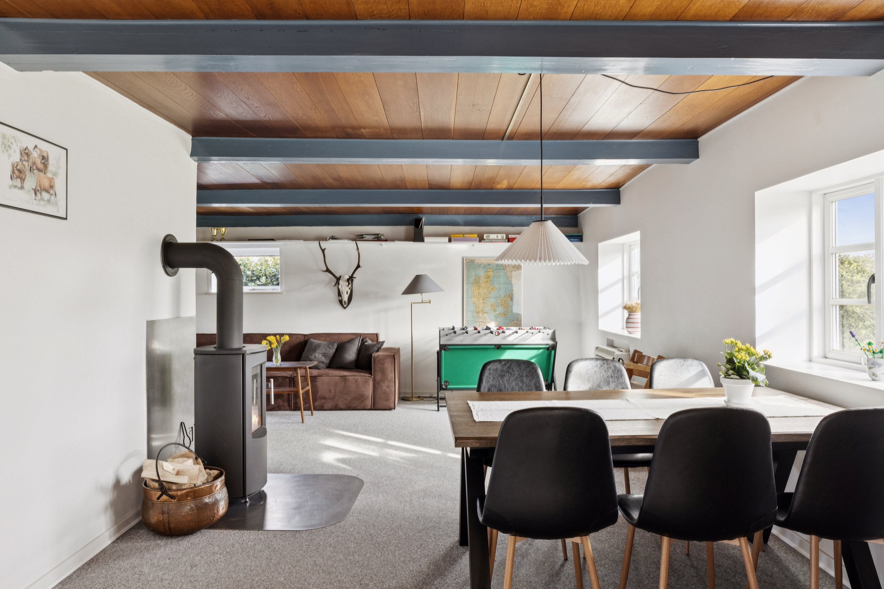 Fremhævet stue billede i fuldskærmstilstand. Billede af Vesterbækvej 26, Vesterbæk, 6760 Ribe