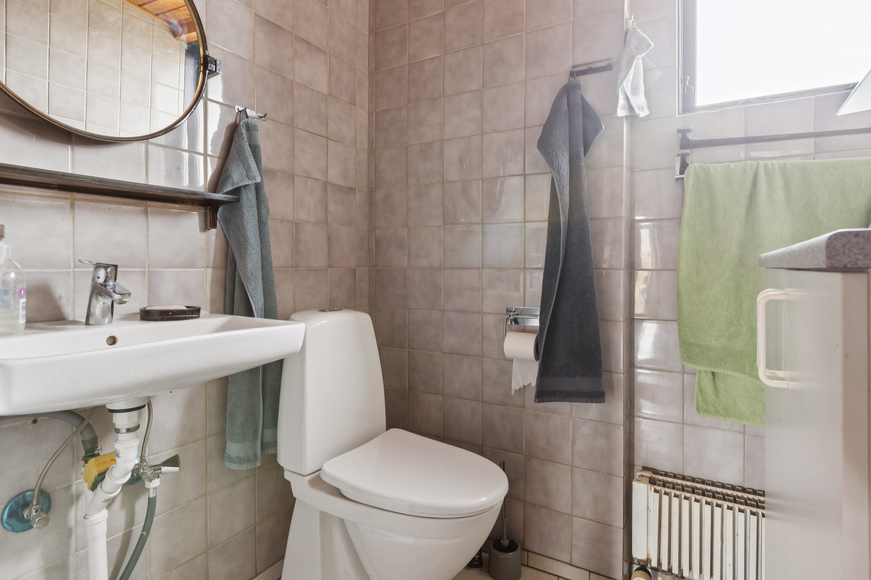 Fremhævet badeværelse billede i fuldskærmstilstand. Billede af Strandskolevej 172, 2660 Brøndby Strand