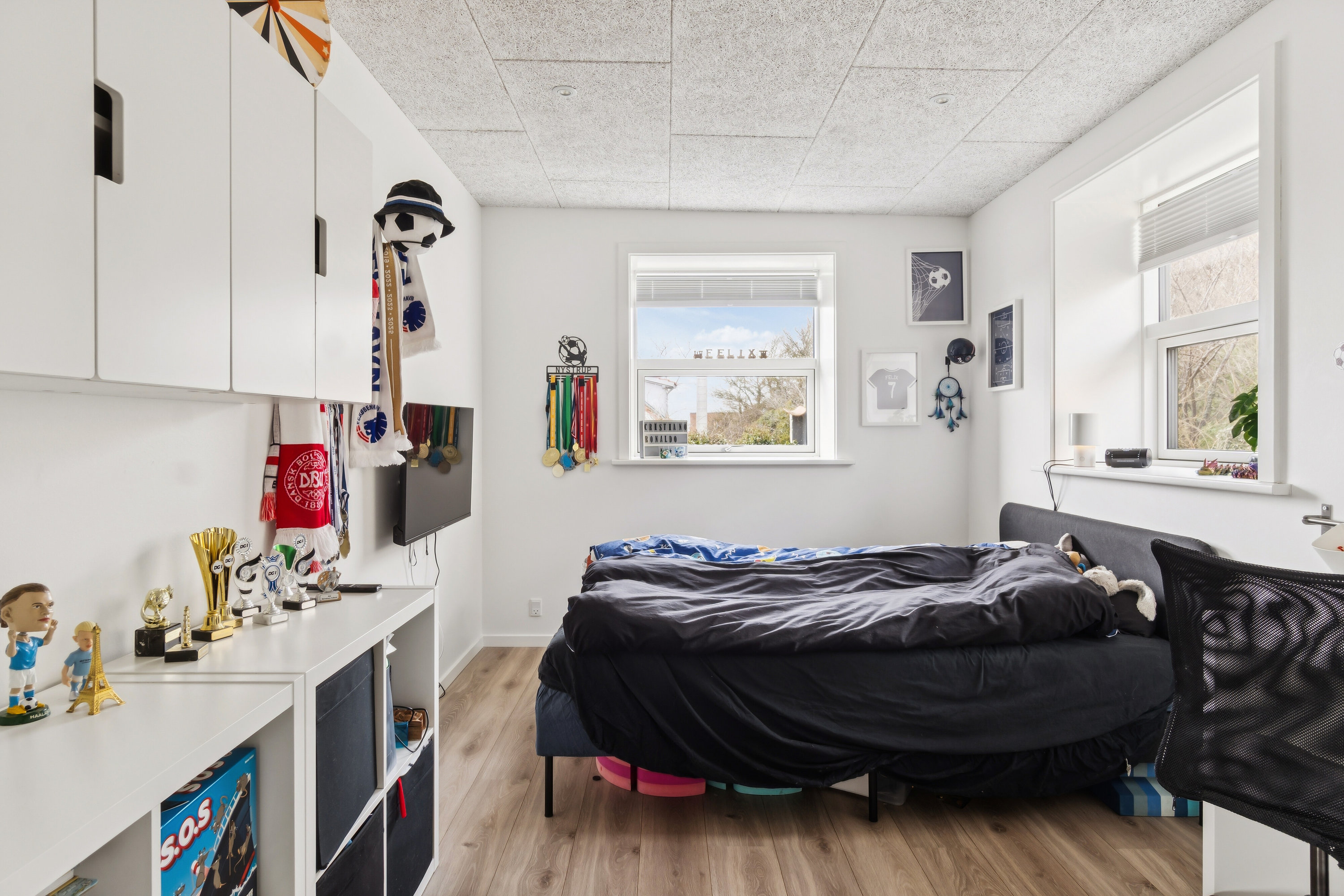 Fremhævet soveværelse billede i fuldskærmstilstand. Billede af Lundevej 28, 4400 Kalundborg