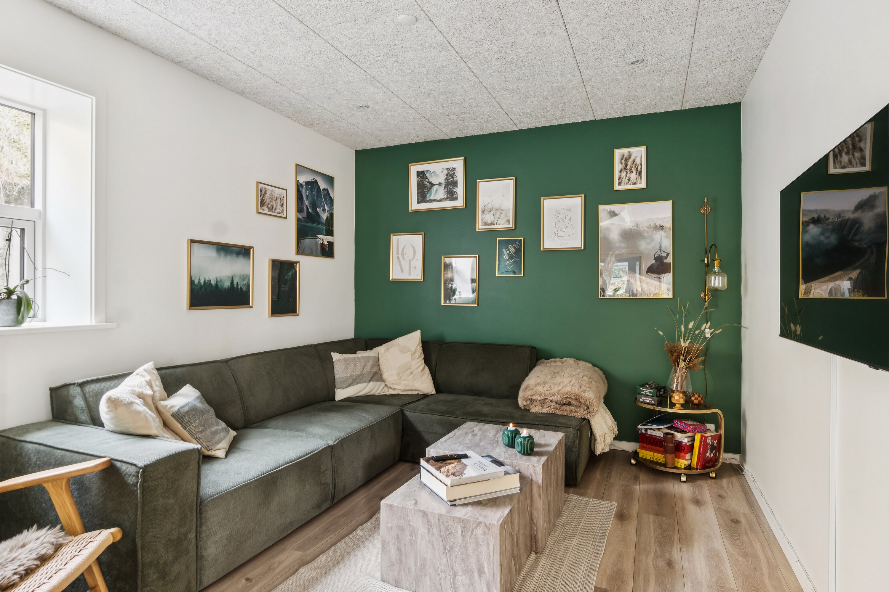 Fremhævet stue billede i fuldskærmstilstand. Billede af Lundevej 28, 4400 Kalundborg