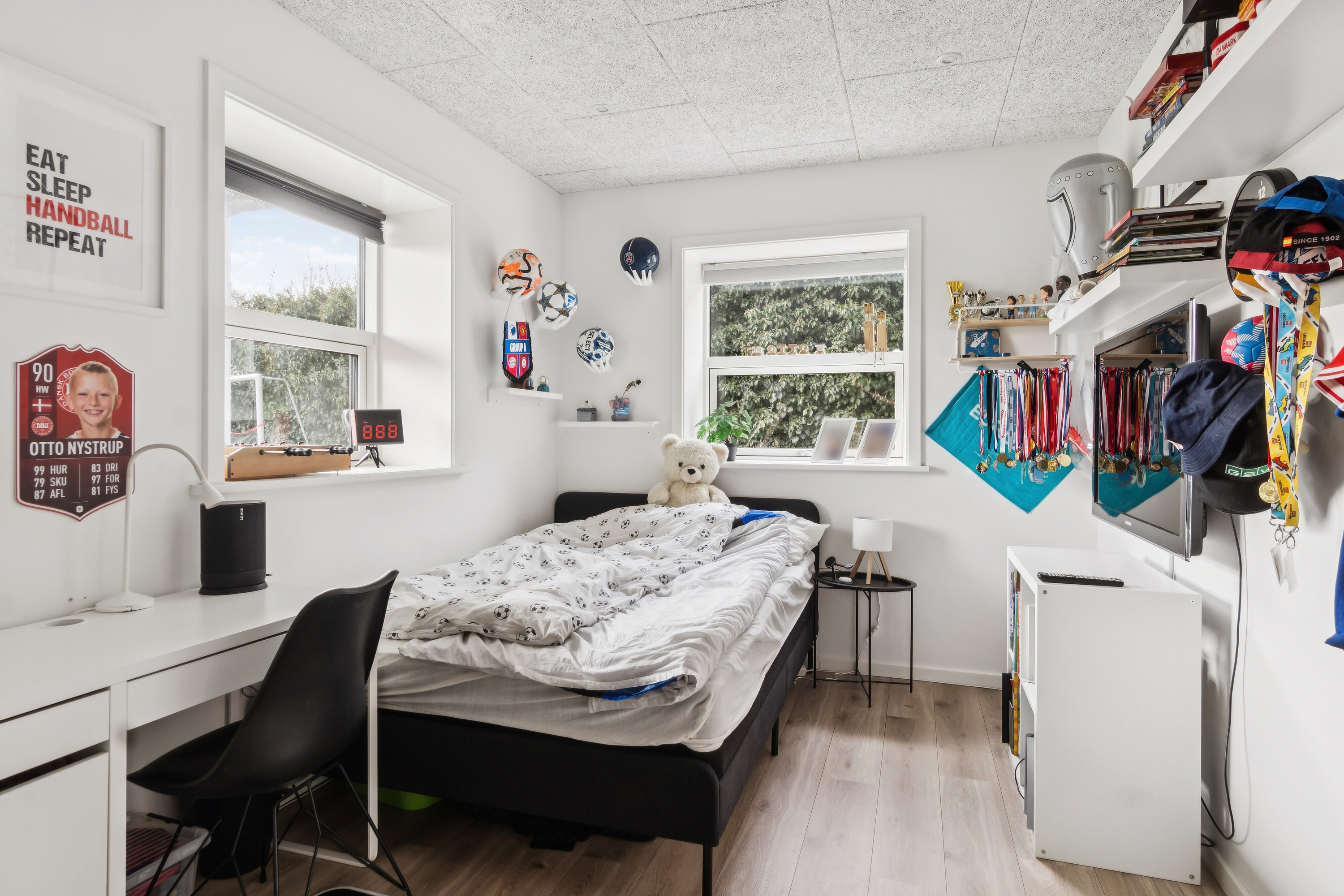 Fremhævet soveværelse billede i fuldskærmstilstand. Billede af Lundevej 28, 4400 Kalundborg