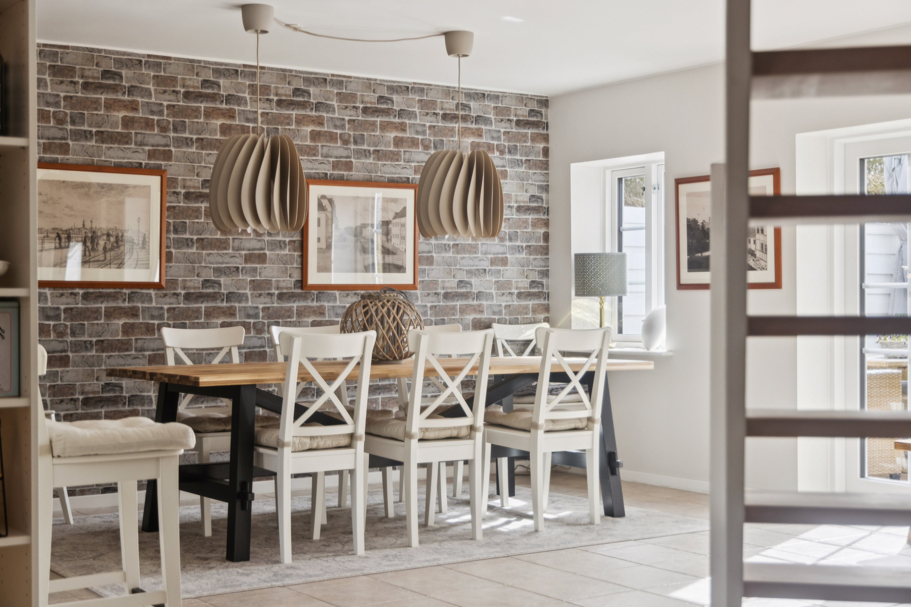 Fremhævet spisestue billede i fuldskærmstilstand. Billede af Nøvlingvej 124B, Nøvling, 9260 Gistrup