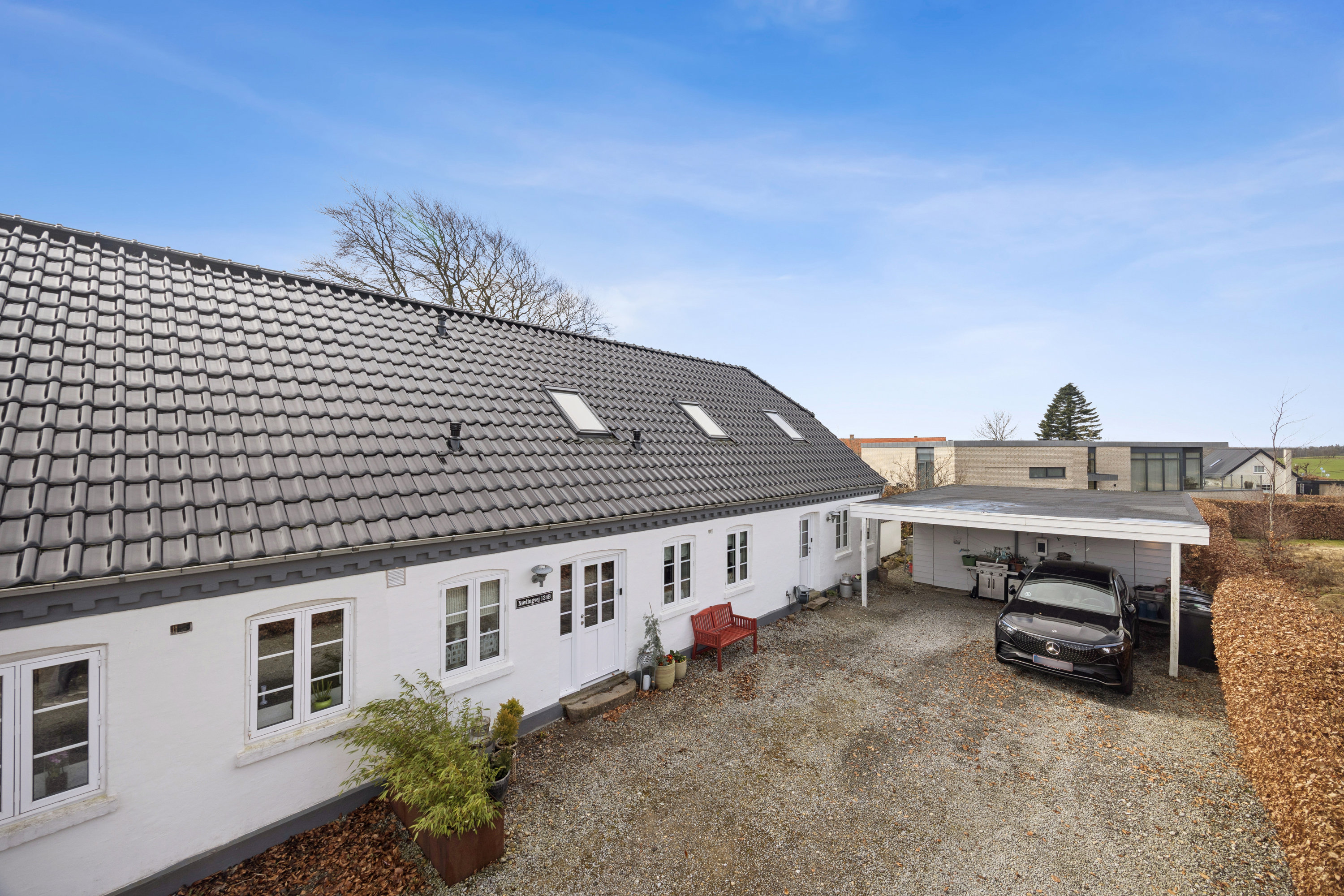 Fremhævet andet billede i fuldskærmstilstand. Billede af Nøvlingvej 124B, Nøvling, 9260 Gistrup