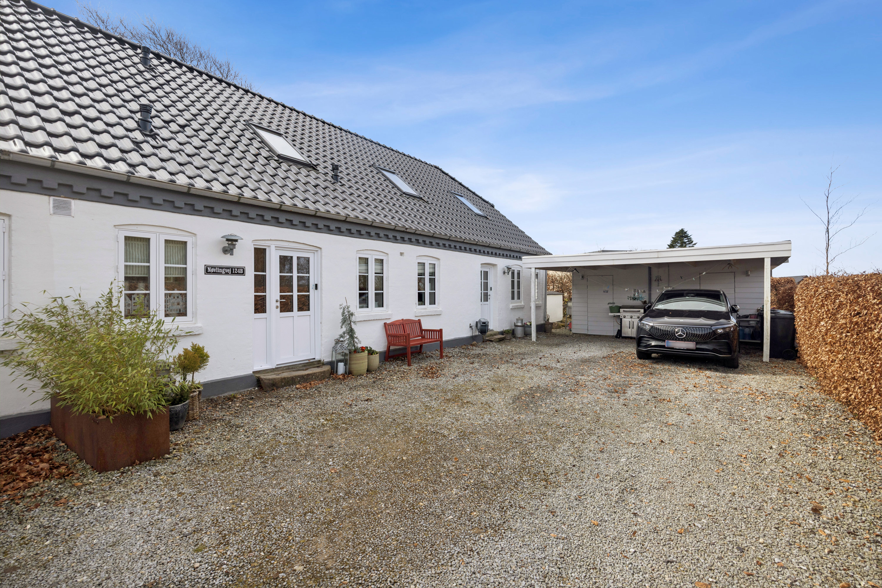 Fremhævet andet billede i fuldskærmstilstand. Billede af Nøvlingvej 124B, Nøvling, 9260 Gistrup