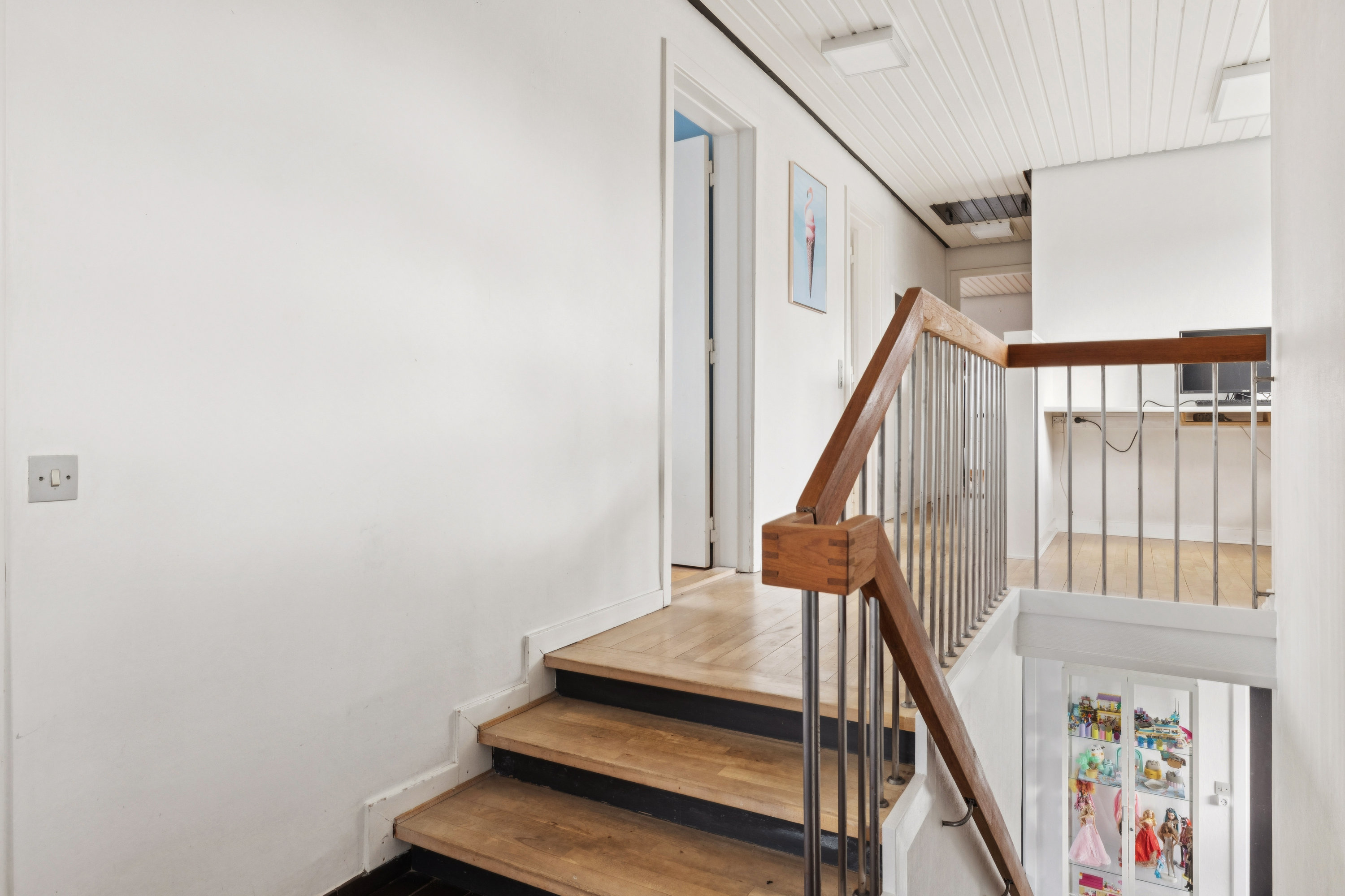 Fremhævet trappe billede i fuldskærmstilstand. Billede af Helvegshøjen 11, 8800 Viborg