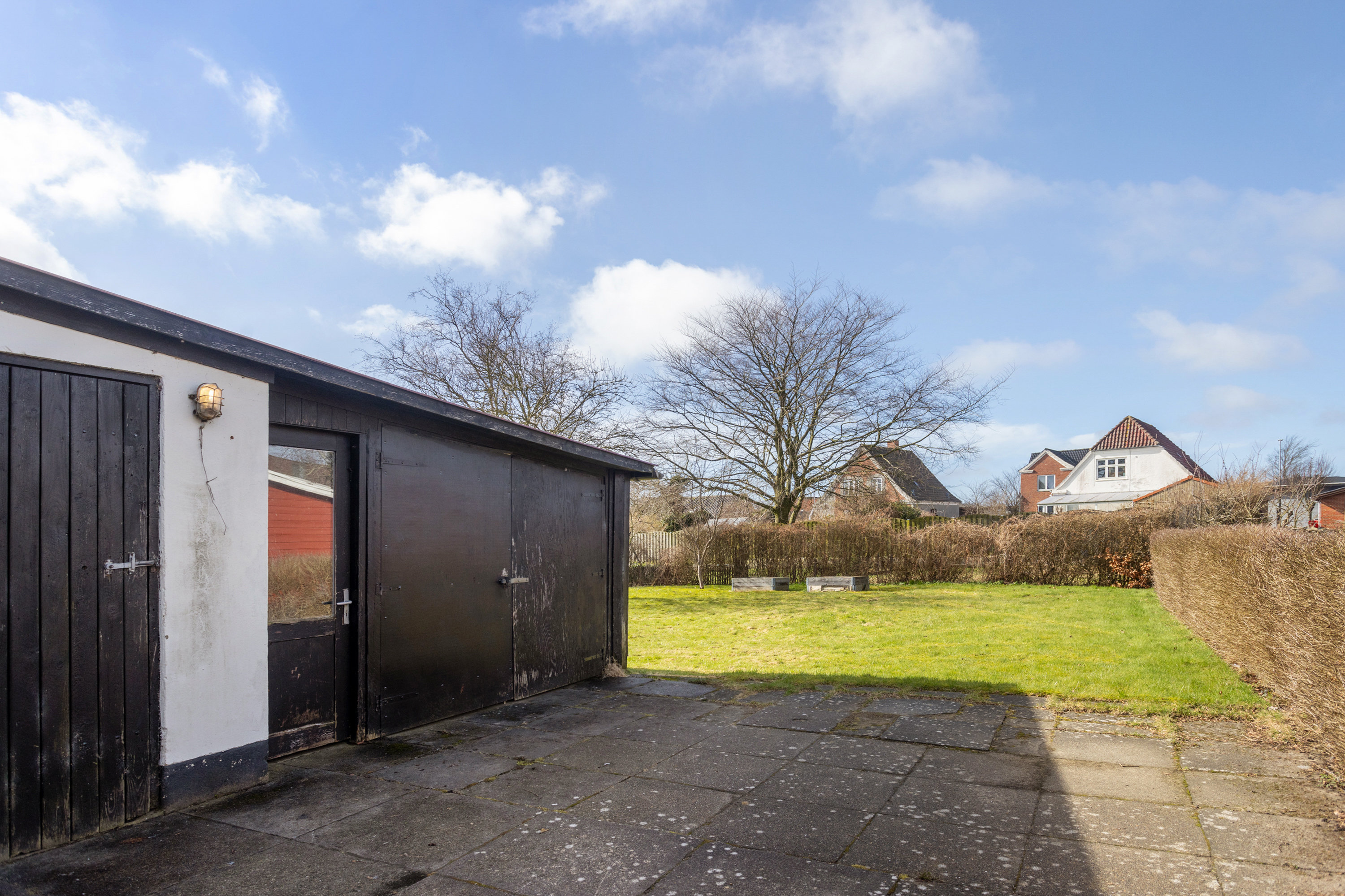 Fremhævet terrasse billede i fuldskærmstilstand. Billede af Kålundsvej 5, 9700 Brønderslev