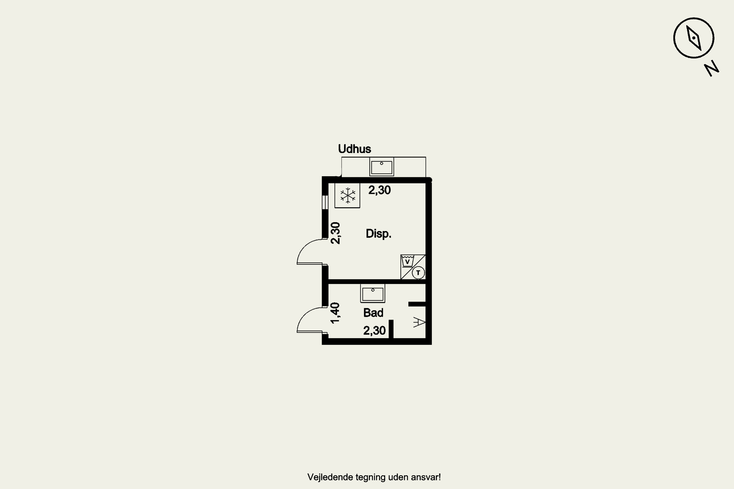 Plantegninger billede af Strandbyvej 29, Jørgensø Strand, 5450 Otterup