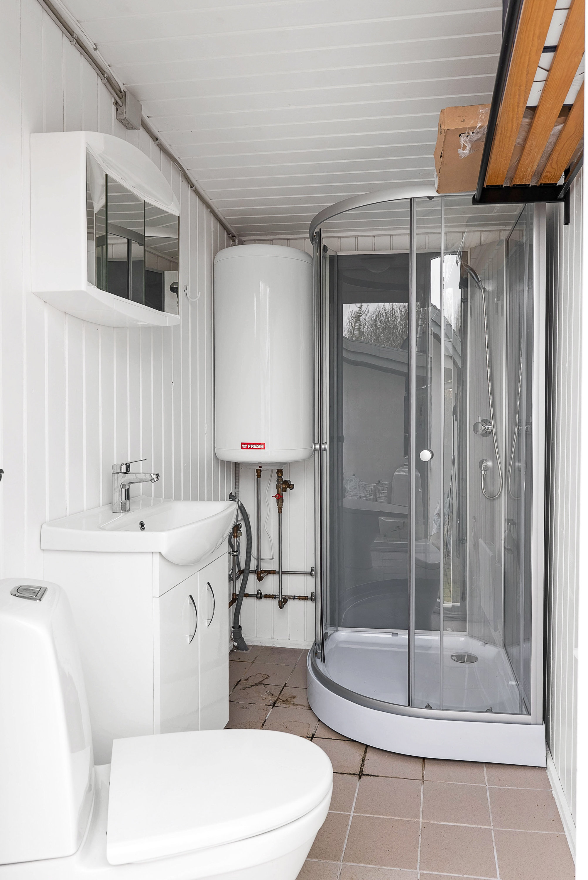 Fremhævet badeværelse billede i fuldskærmstilstand. Billede af Strandbyvej 29, Jørgensø Strand, 5450 Otterup