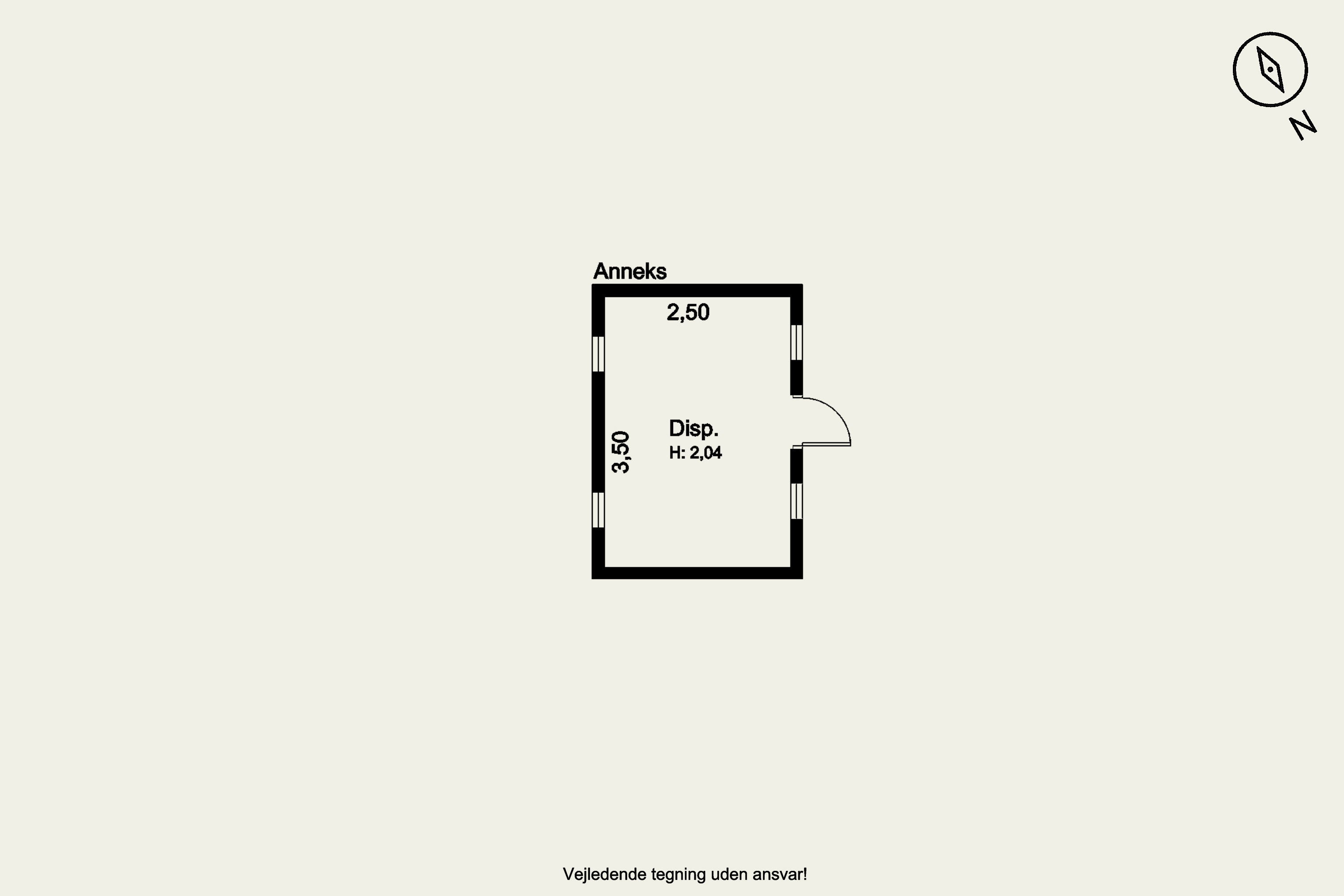 Plantegninger billede af Strandbyvej 29, Jørgensø Strand, 5450 Otterup
