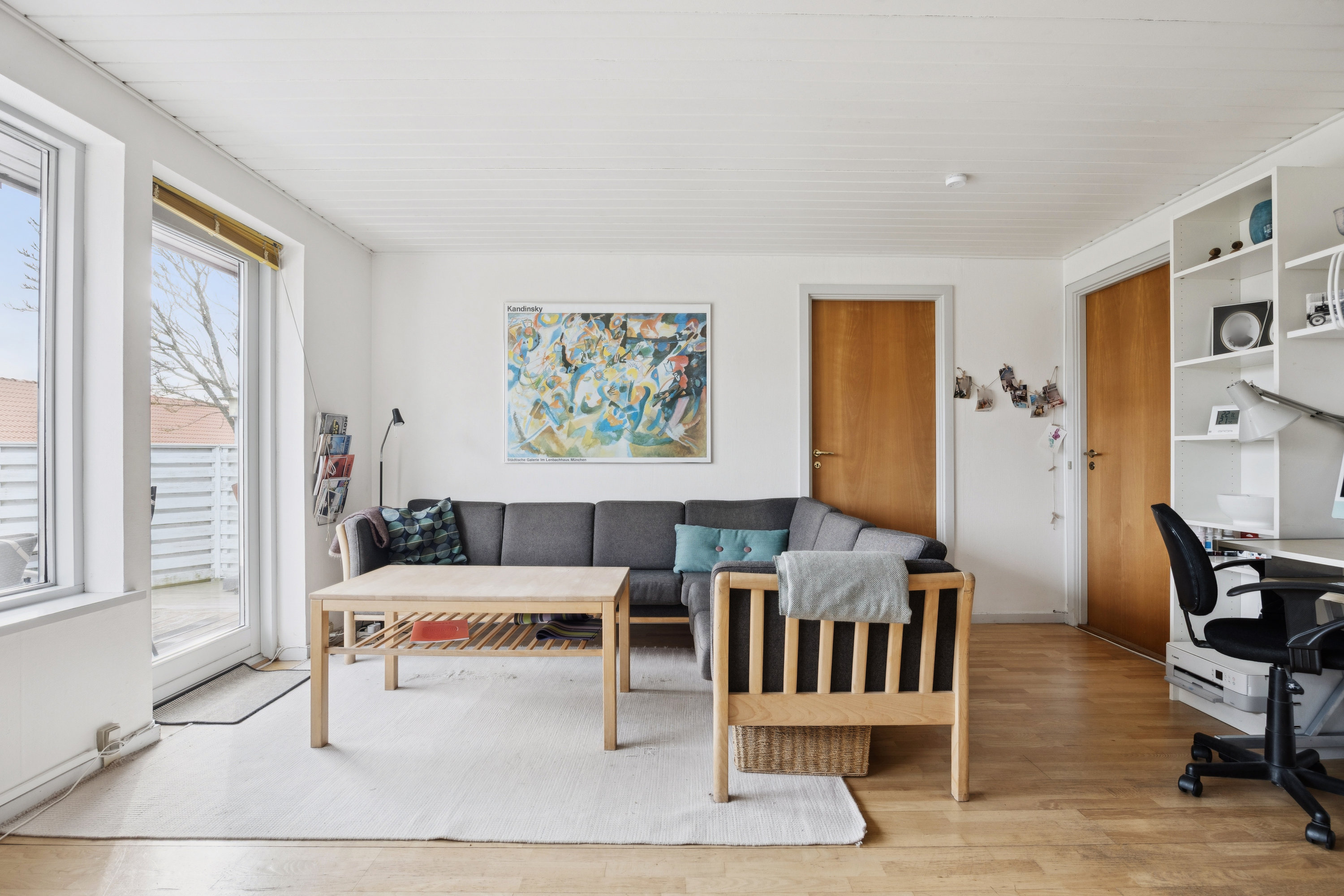 Fremhævet stue billede i fuldskærmstilstand. Billede af Fuglevej 7, Ejby, 4623 Lille Skensved